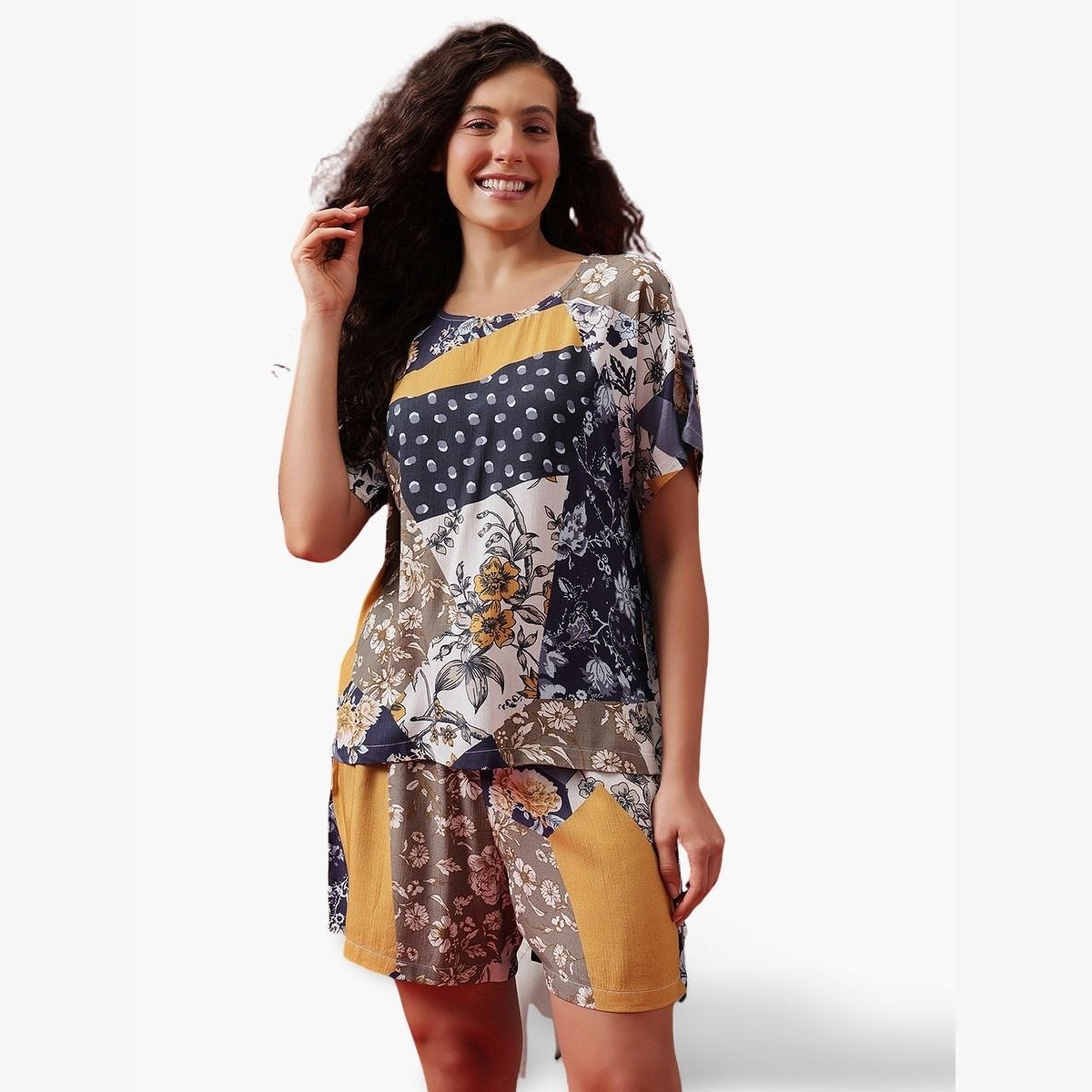 فستان طويل بلا أكمام بورغندي-women-clothing-nightwear-pyjamas-shortsets-image-6