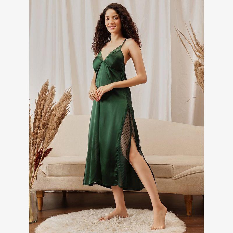 فستان طويل بلا أكمام بورغندي-women-clothing-nightwear-robes-image-5