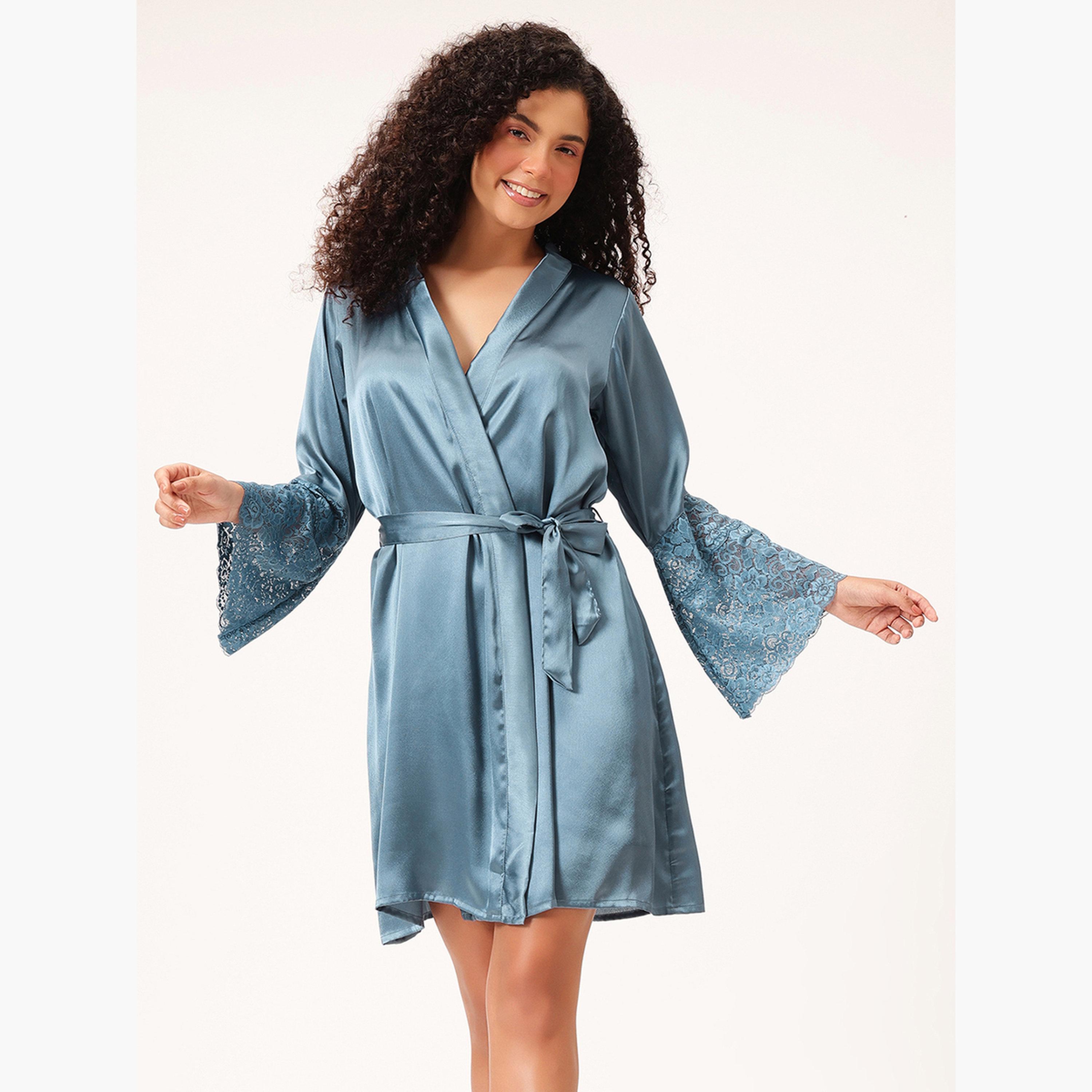 فستان طويل بلا أكمام بورغندي-women-clothing-nightwear-robes-image-1