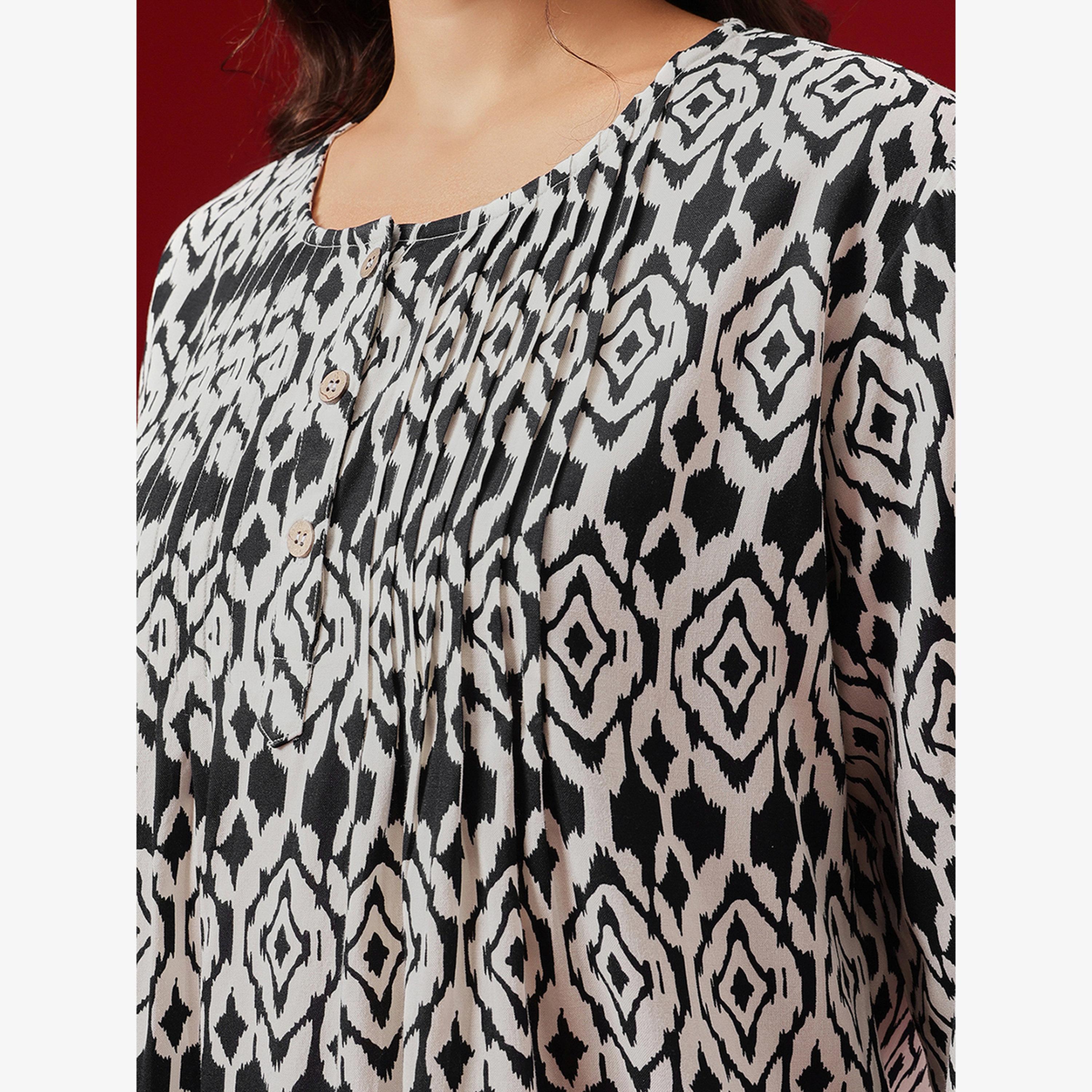 فستان طويل بلا أكمام بورغندي-women-clothing-nightwear-pyjamas-longsets-image-1