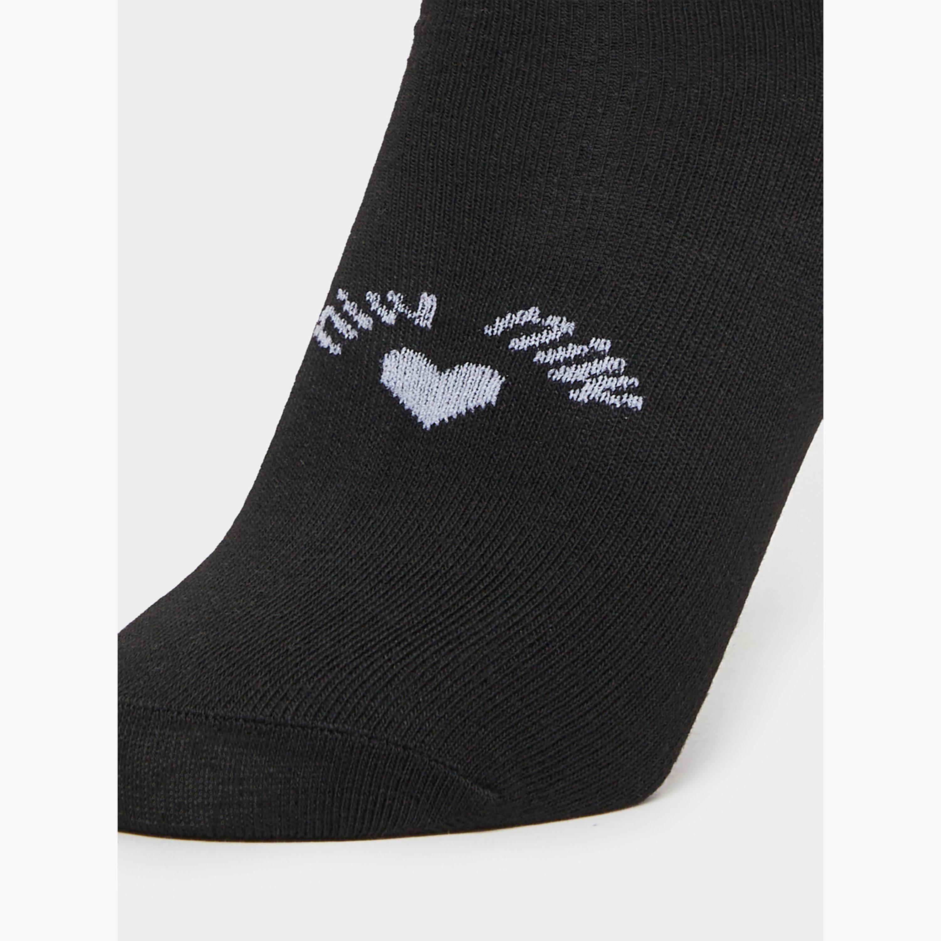 Styli Pack of 5 - Printed Ankle Socks-women-socksandstockings-image-3