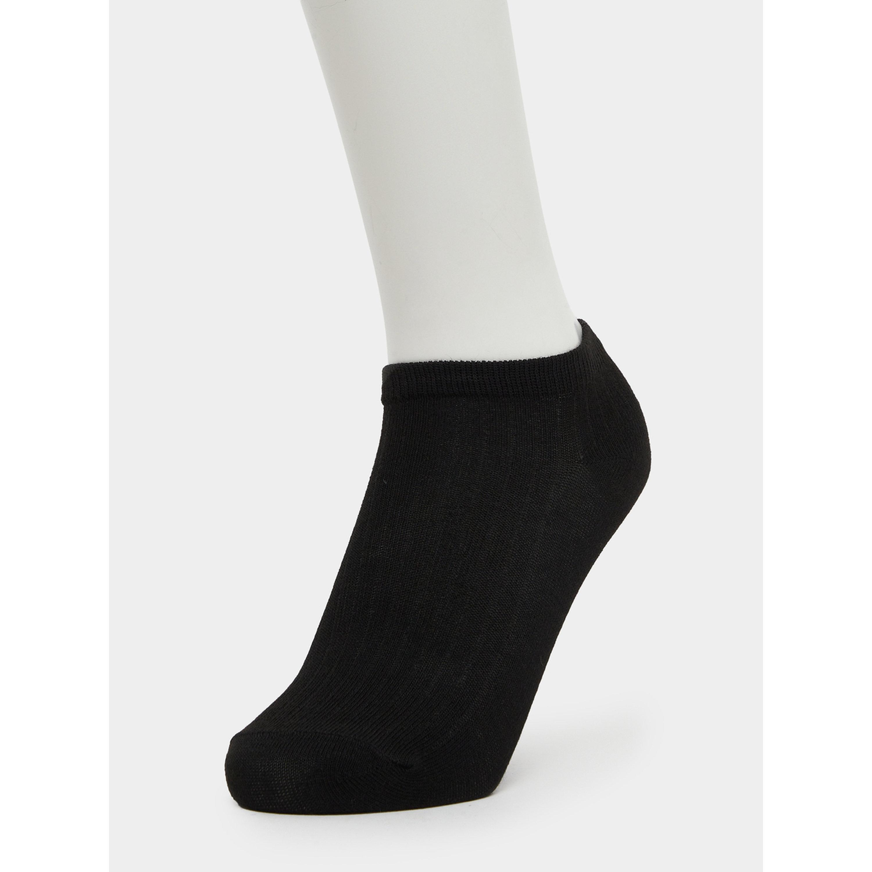طقم من جوارب كاحل أسود وأبيض 6 قطع-women-socksandstockings-image-2