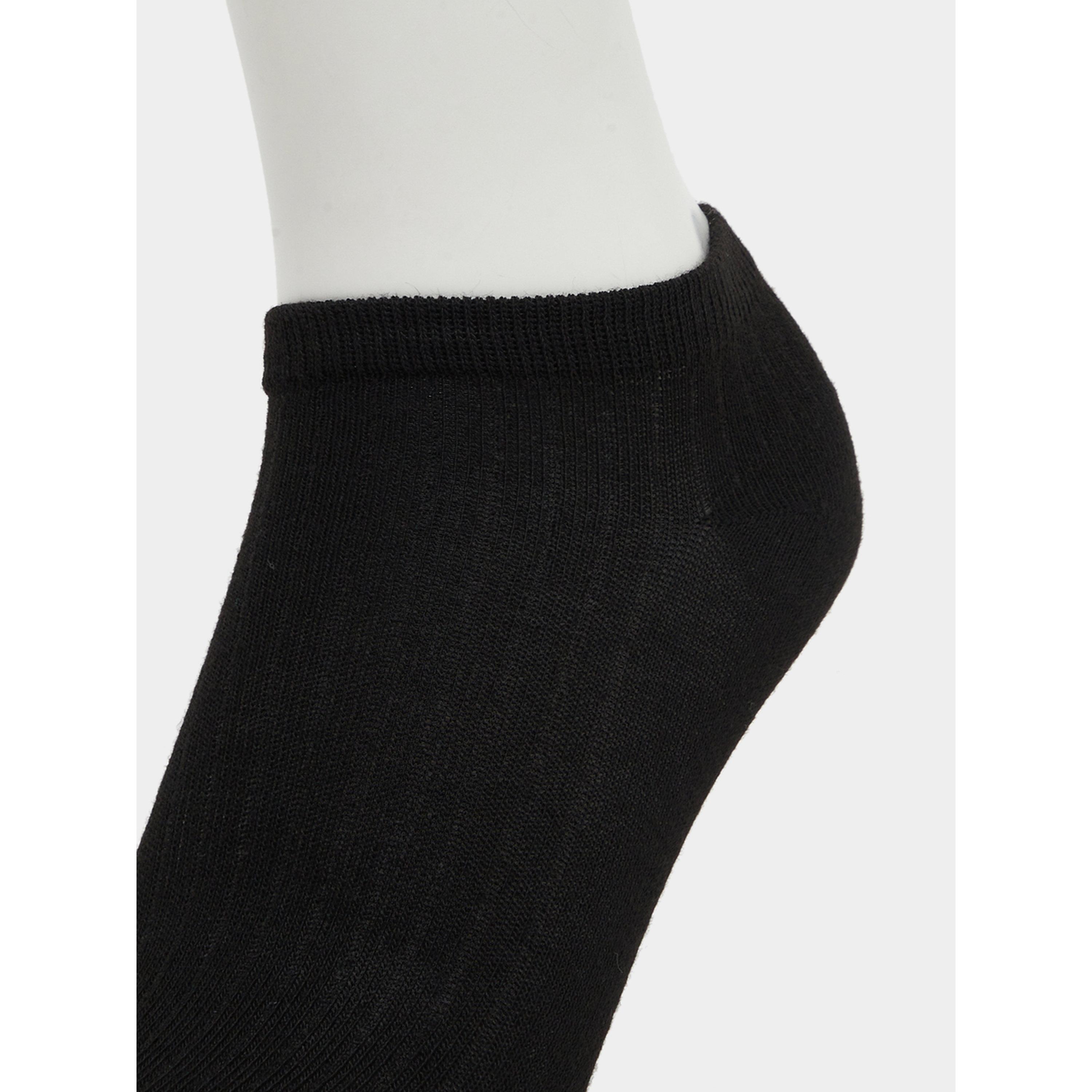 Styli Pack of 6 - Black and White Ankle Socks-women-socksandstockings-image-3