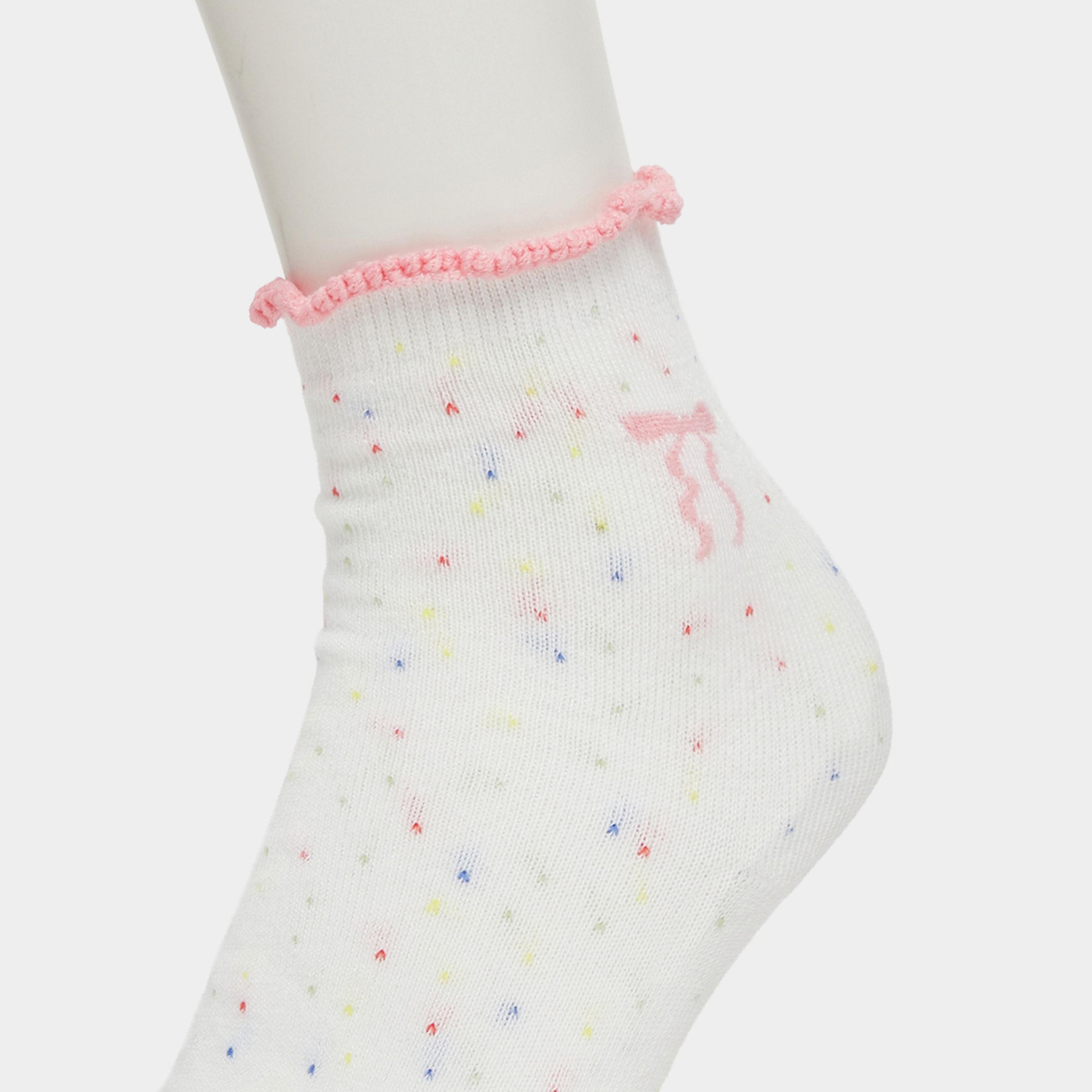 طقم من جوارب بياقة وكشكش 5 قطع-women-socksandstockings-image-3