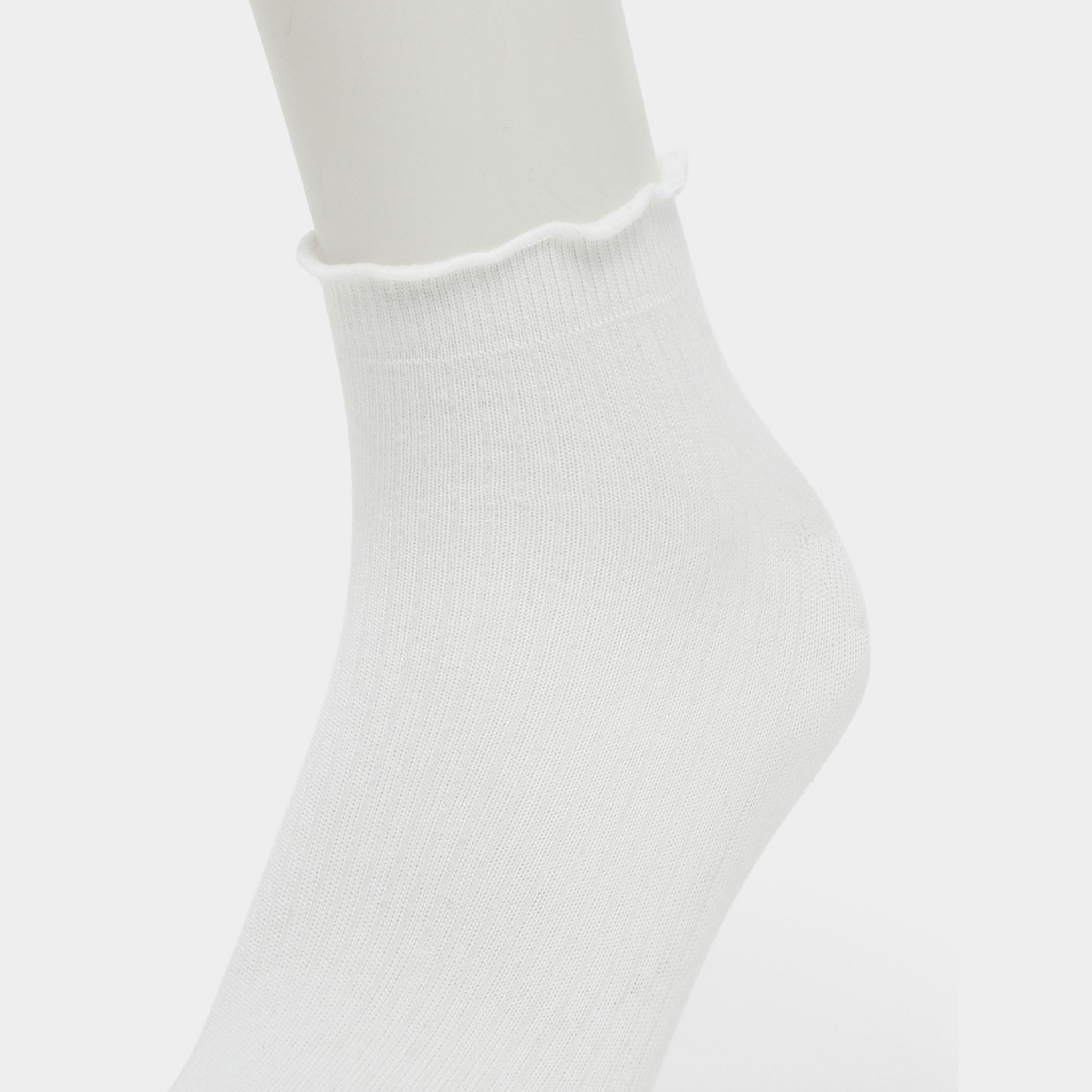 Styli Pack of 4 - Ruffle Ankle Socks-women-socksandstockings-image-3