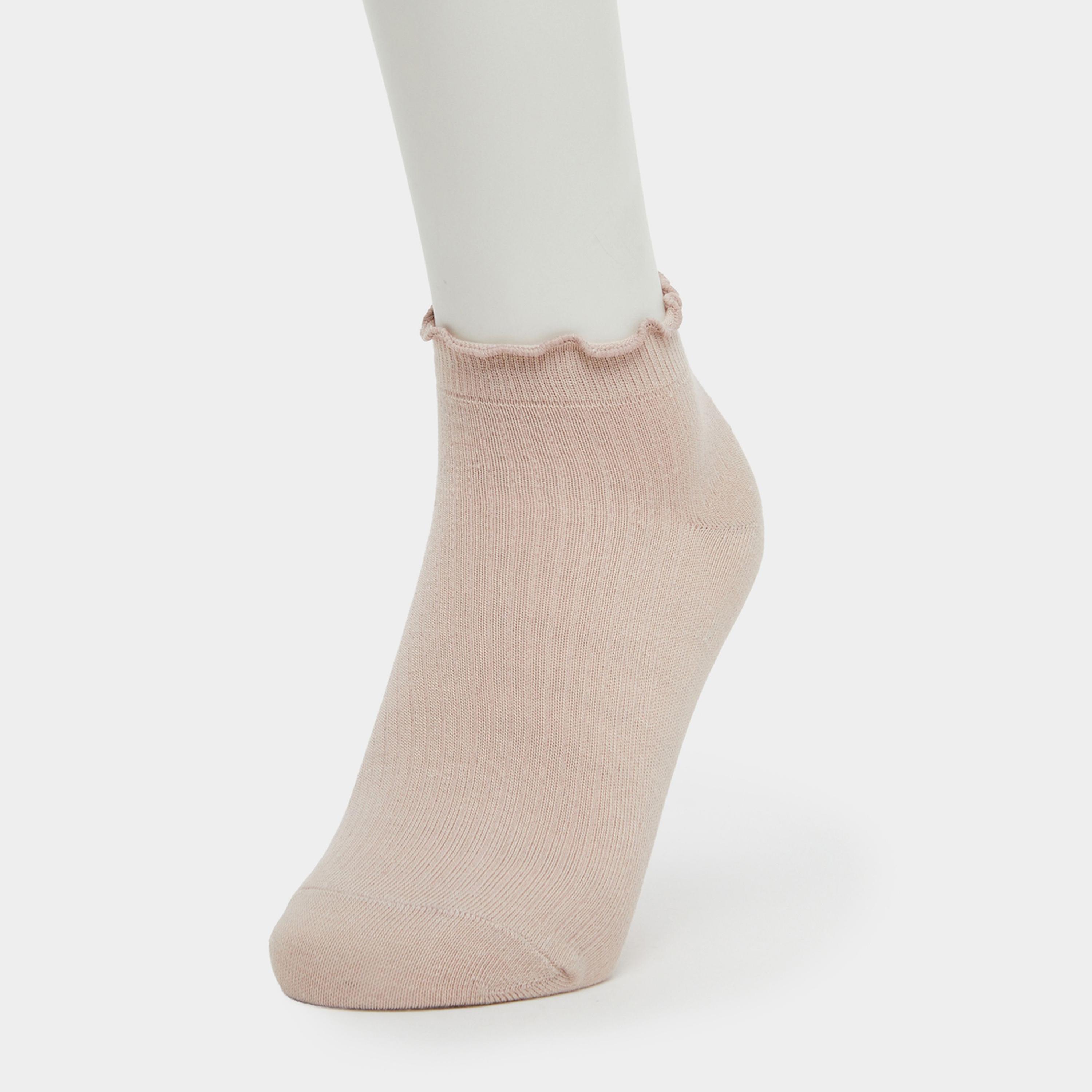 Styli Pack of 4 - Ruffle Ankle Socks-women-socksandstockings-image-4