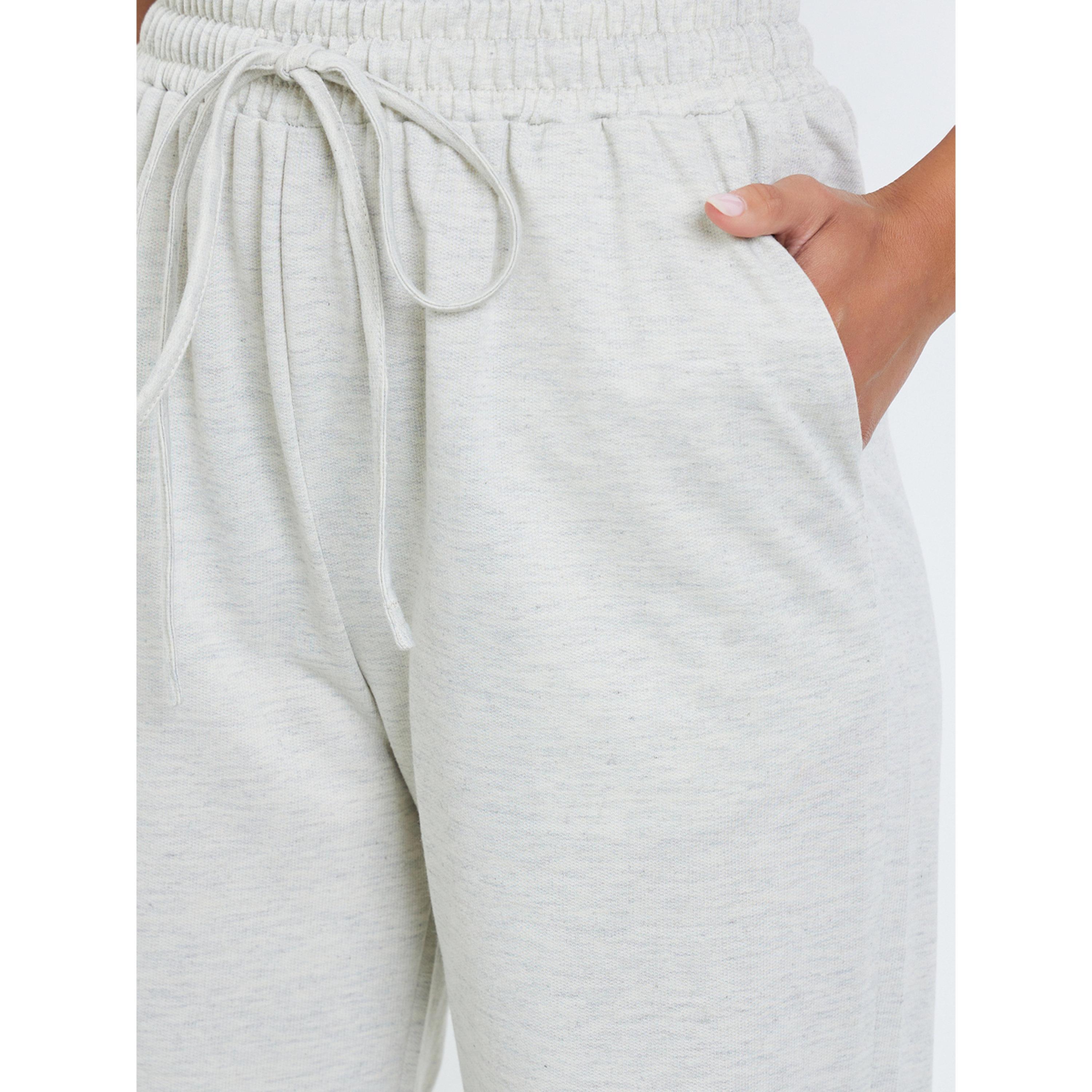 Styli Women Grey Wide Leg Joggers-women-clothing-bottoms-joggers-image-3