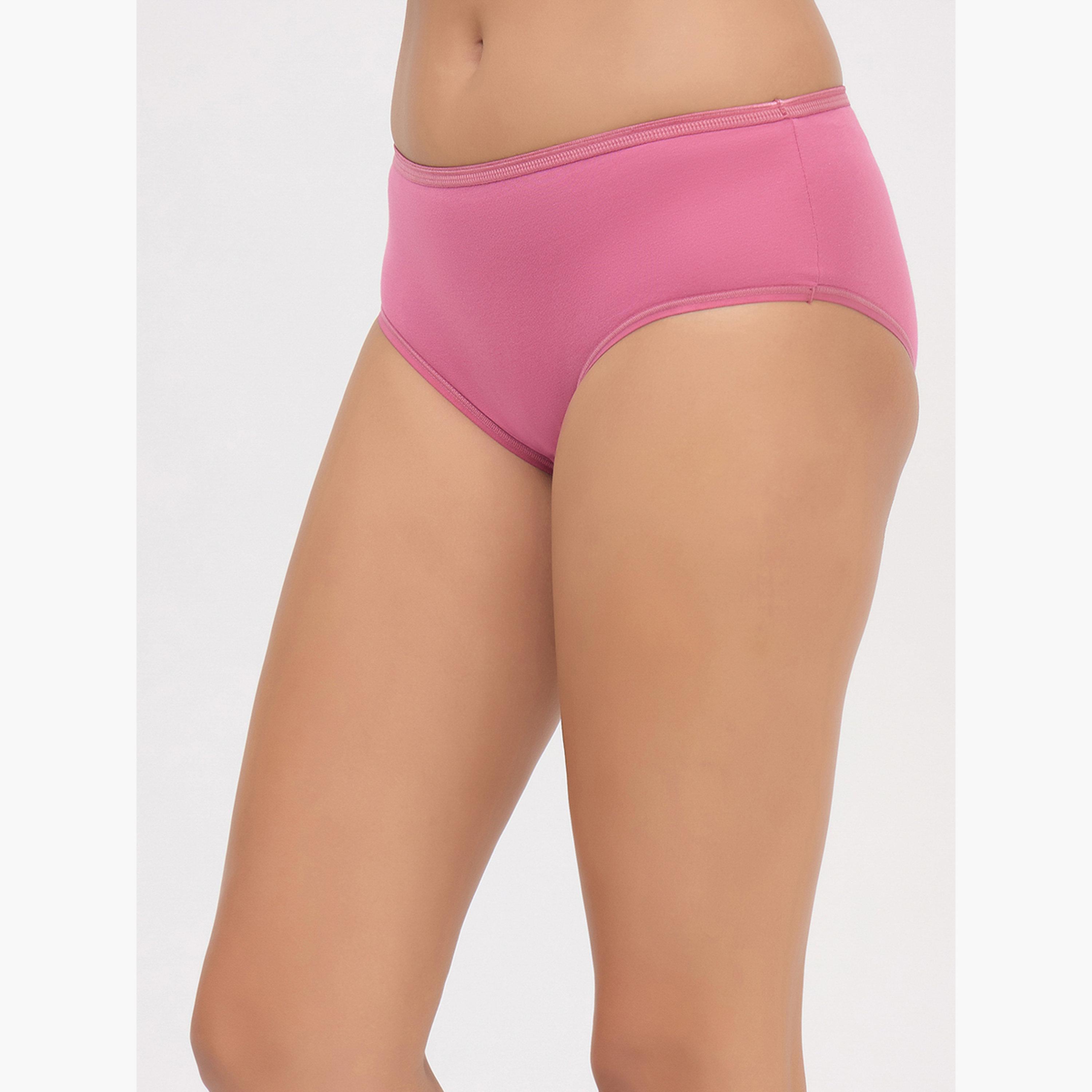 Clovia Pack of 3 Mid-Waist Hipster Panties - Cotton-women-clothing-lingerie-panties-image-3