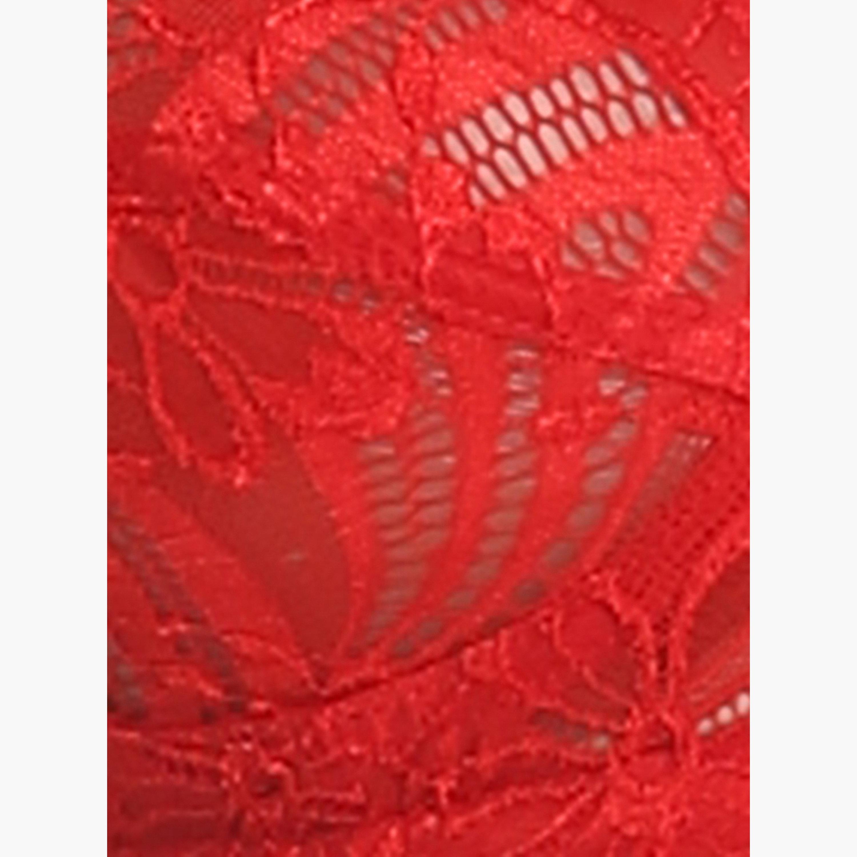 Clovia Lace Non-Padded Wirefree Full Coverage Bra-women-clothing-lingerie-bras-image-5