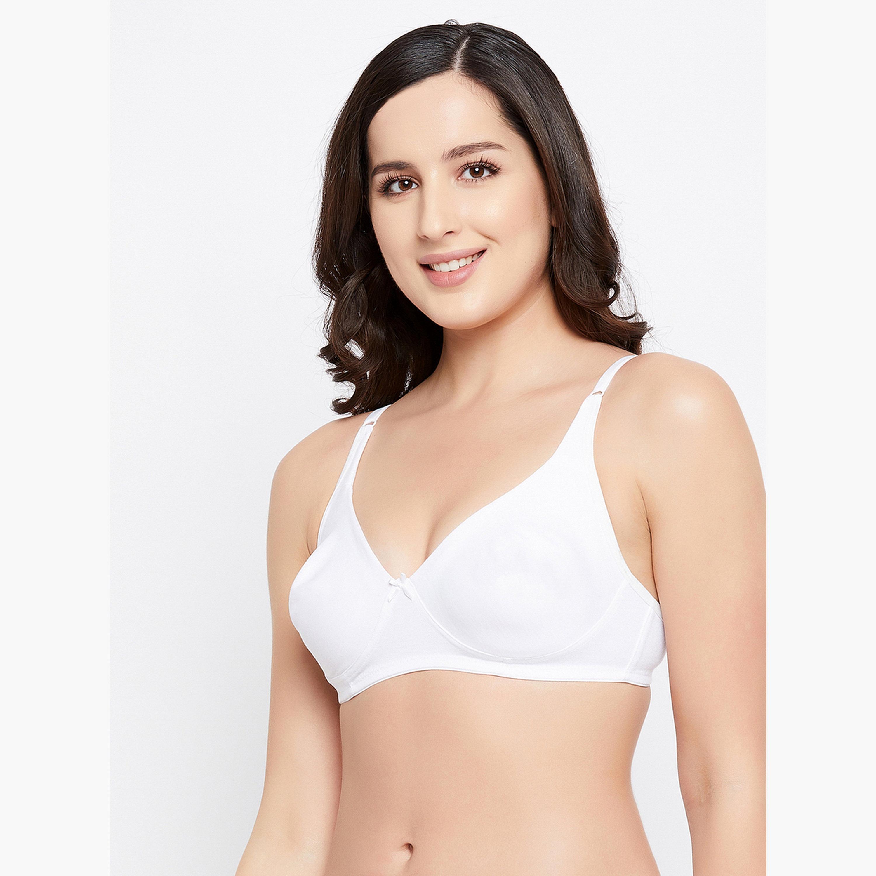 حمالة صدر تيشيرت قطنية غنية تغطية كاملة غير مبطنة وبلا أسلاك-women-clothing-lingerie-bras-image-3