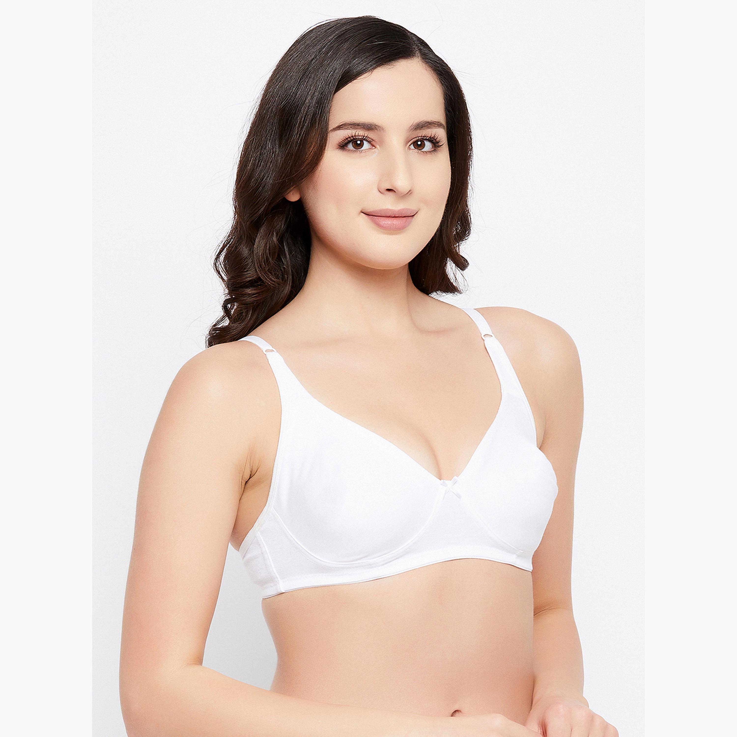 Clovia Cotton Rich Non-Padded Non-Wired Full Coverage T-shirt Bra-women-clothing-lingerie-bras-image-4