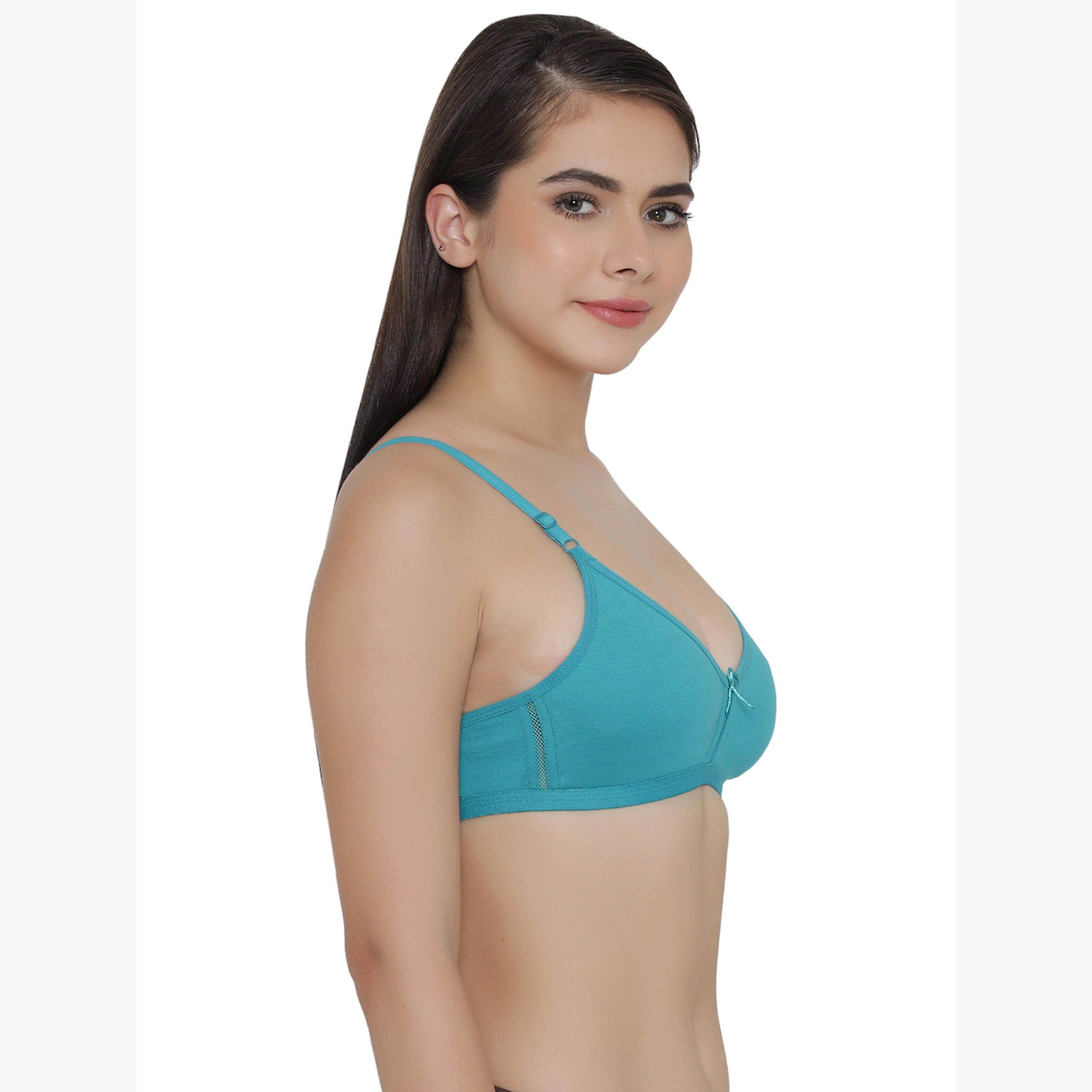 Clovia Cotton Rich Non-Padded Non-Wired Full Coverage Bra-women-clothing-lingerie-bras-image-2