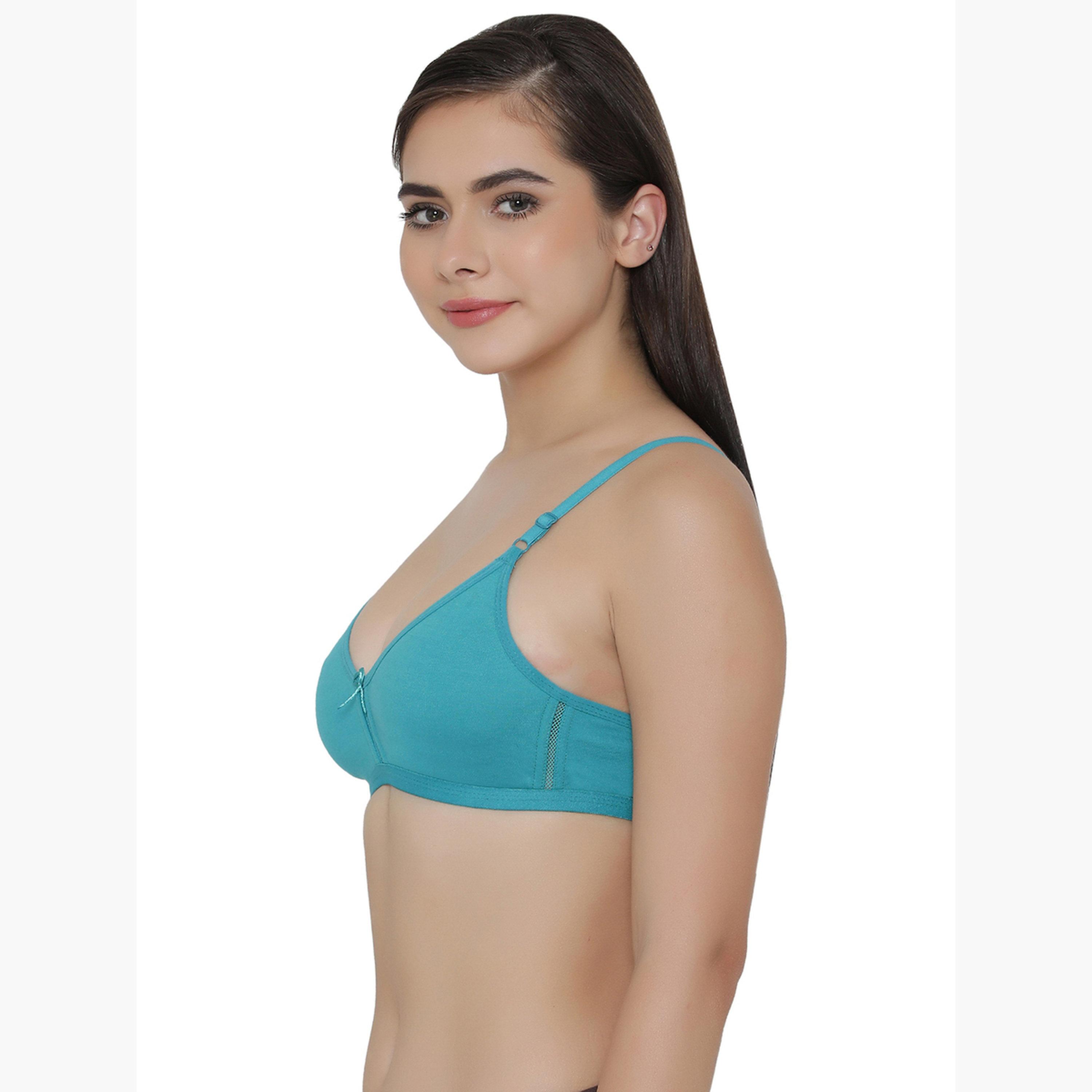 صدرية غير مبطنة بدون اسلاك بتغطية كاملة-women-clothing-lingerie-bras-image-3