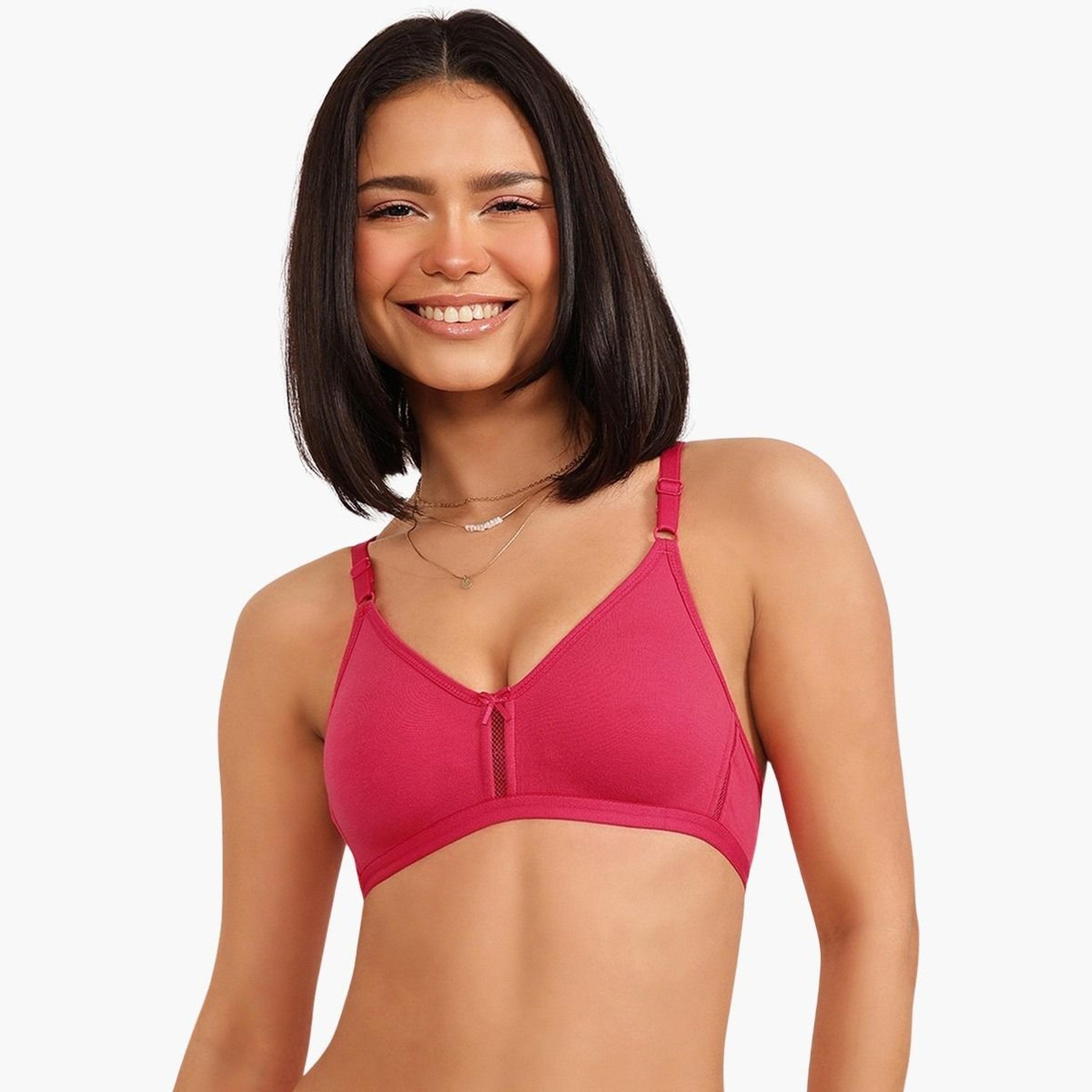 Clovia Cotton Rich Non-Padded Non-Wired Full Coverage Bra-women-clothing-lingerie-bras-image-1