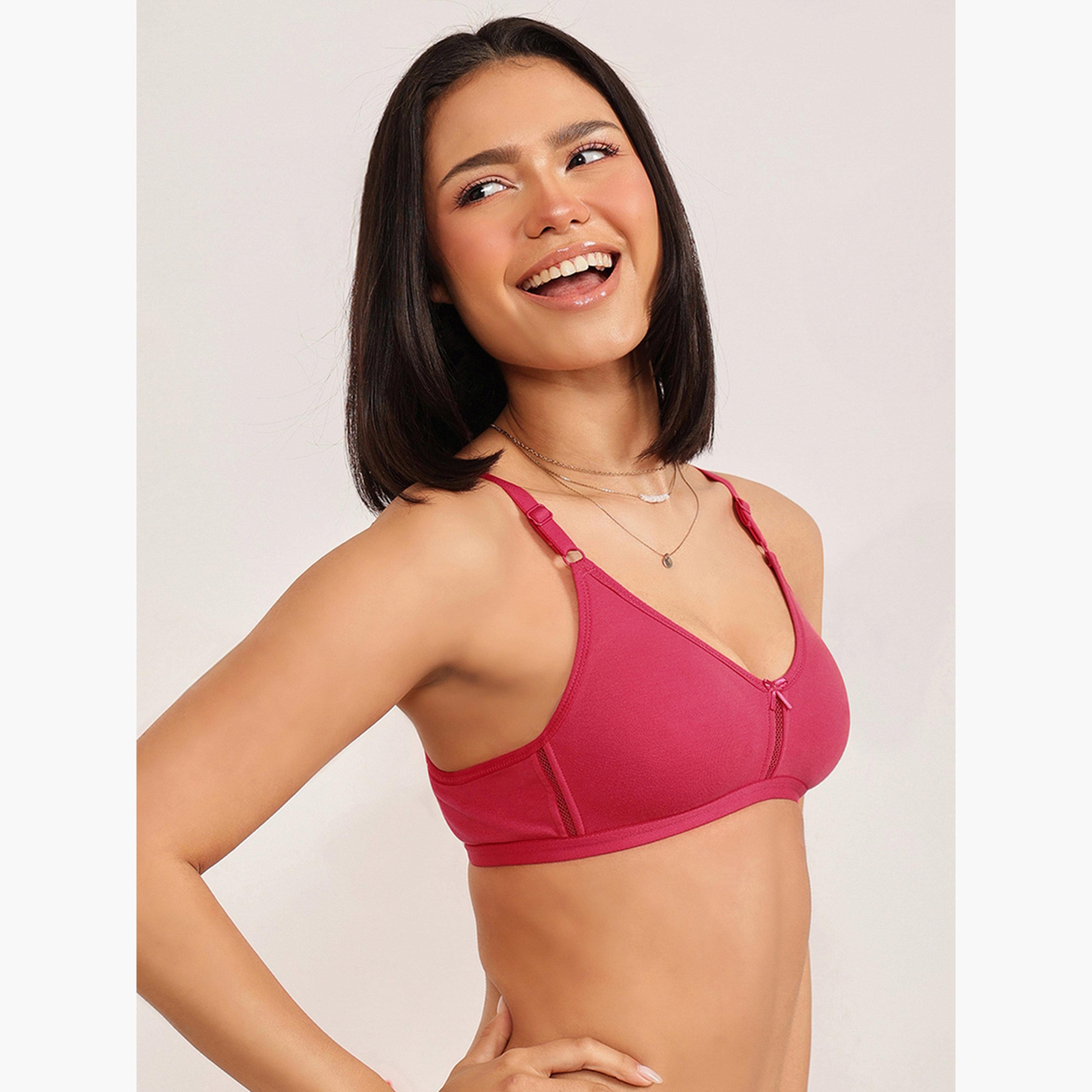 Clovia Cotton Rich Non-Padded Non-Wired Full Coverage Bra-women-clothing-lingerie-bras-image-4
