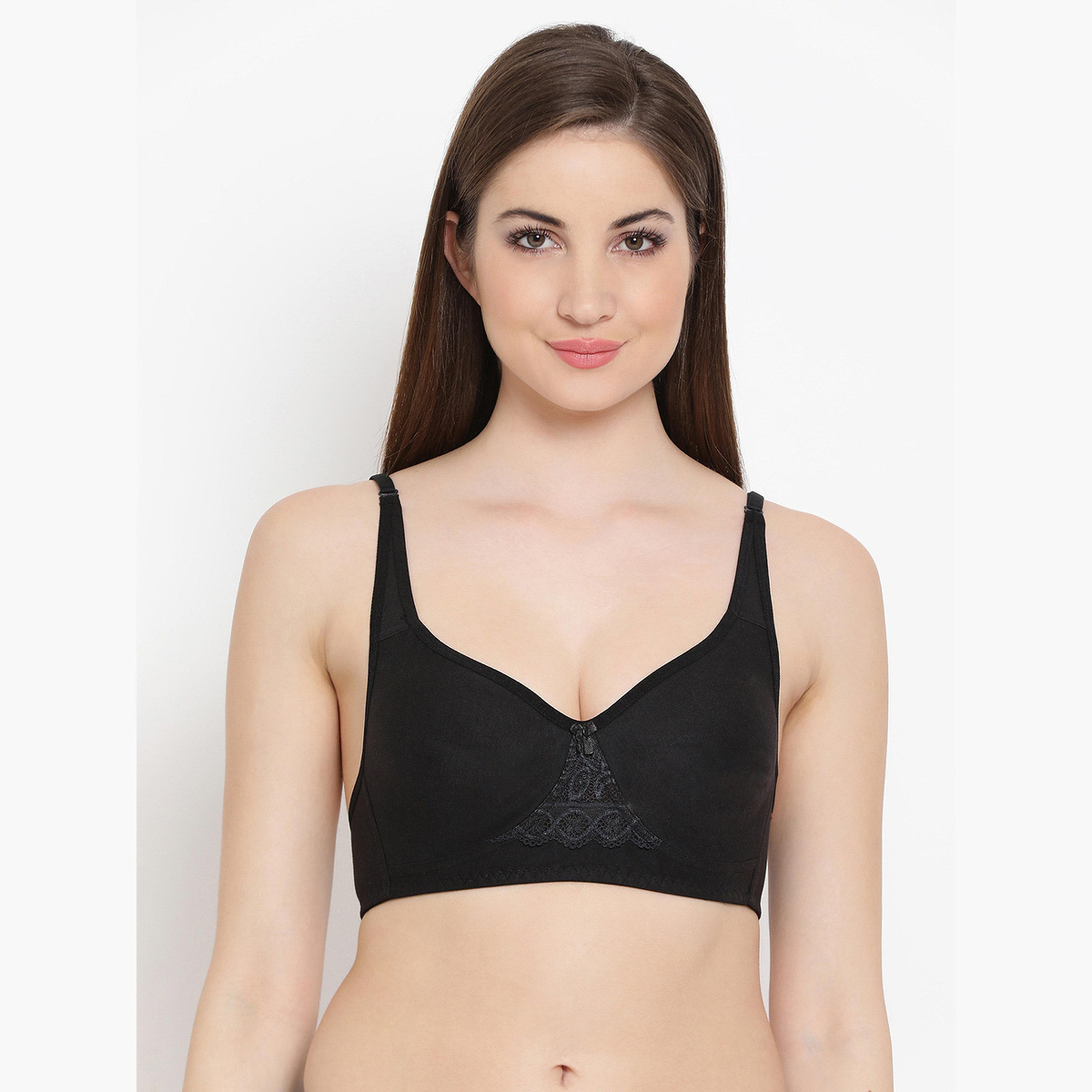 Clovia Cotton Non-Padded Non-Wired Full Coverage T-shirt Bra-women-clothing-lingerie-bras-image-1