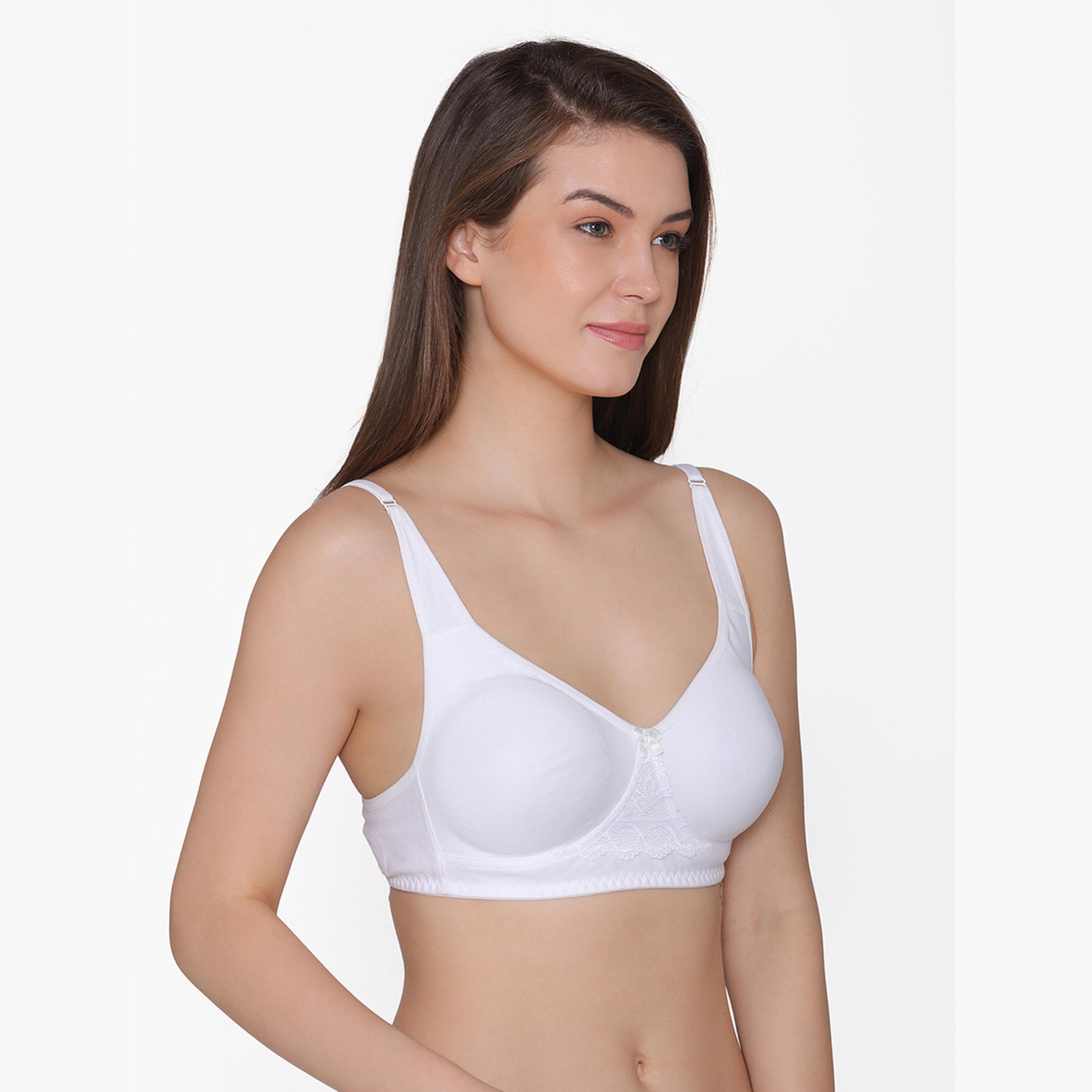 Clovia Cotton Non-Padded Non-Wired Full Coverage T-shirt Bra-women-clothing-lingerie-bras-image-2