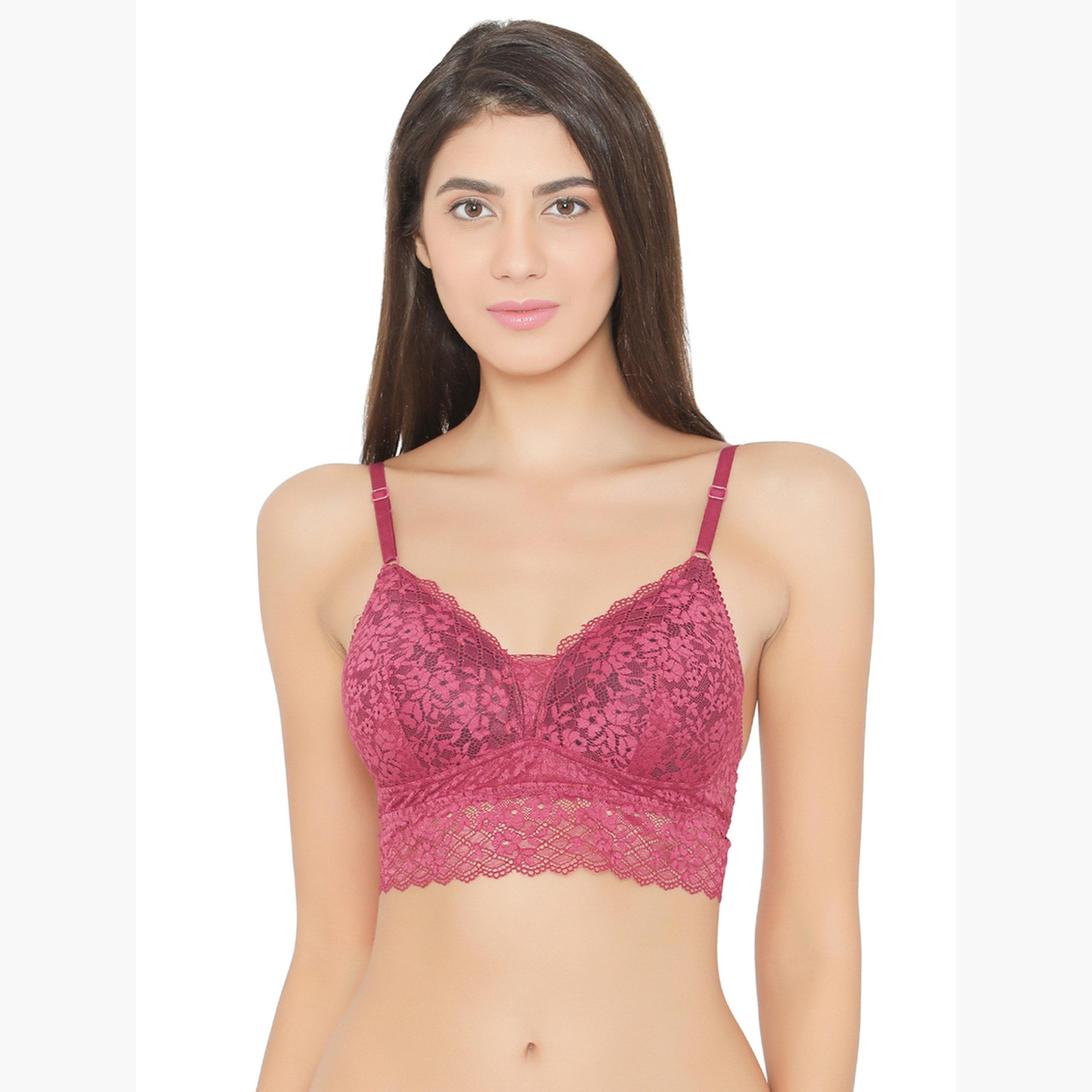 Clovia Padded Non-Wired Full Coverage Multiway Longline Bralette-women-clothing-lingerie-bras-image-1