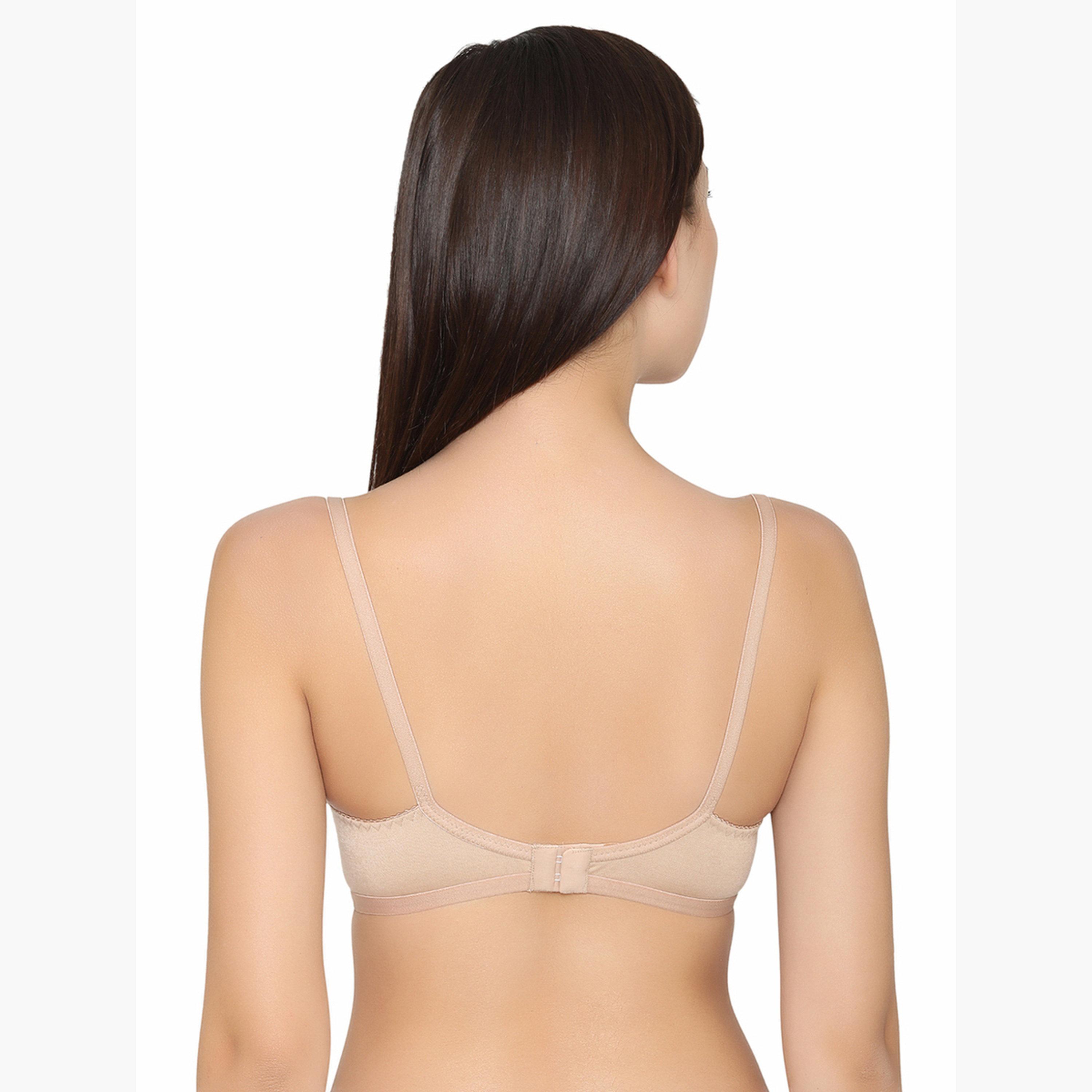 Clovia Non-Padded Non-Wired Full Coverage Spacer Cup Bra-women-clothing-lingerie-bras-image-4