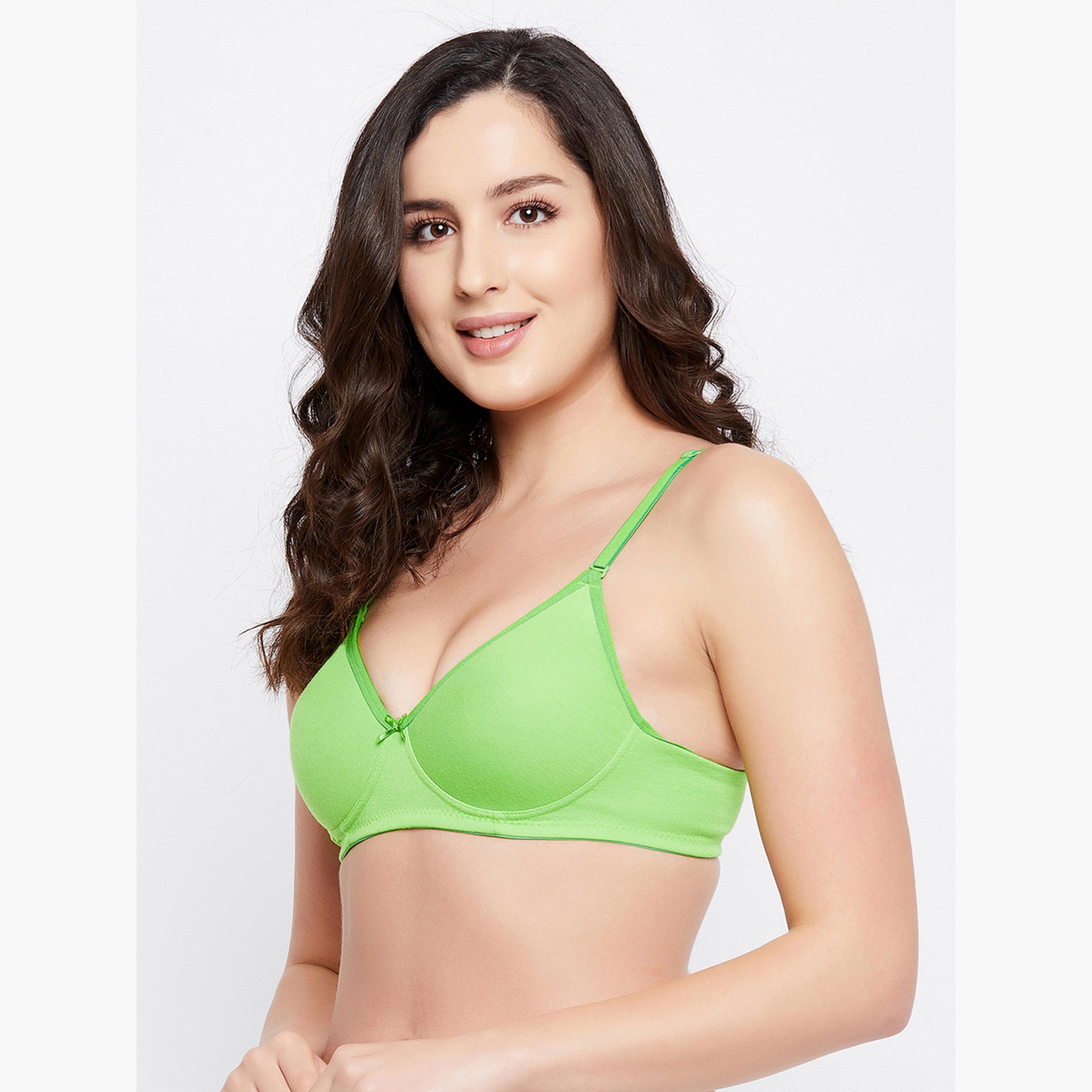 Clovia Cotton Push-Up Padded Non-Wired Demi Cup Multiway T-shirt Bra-women-clothing-lingerie-bras-image-3