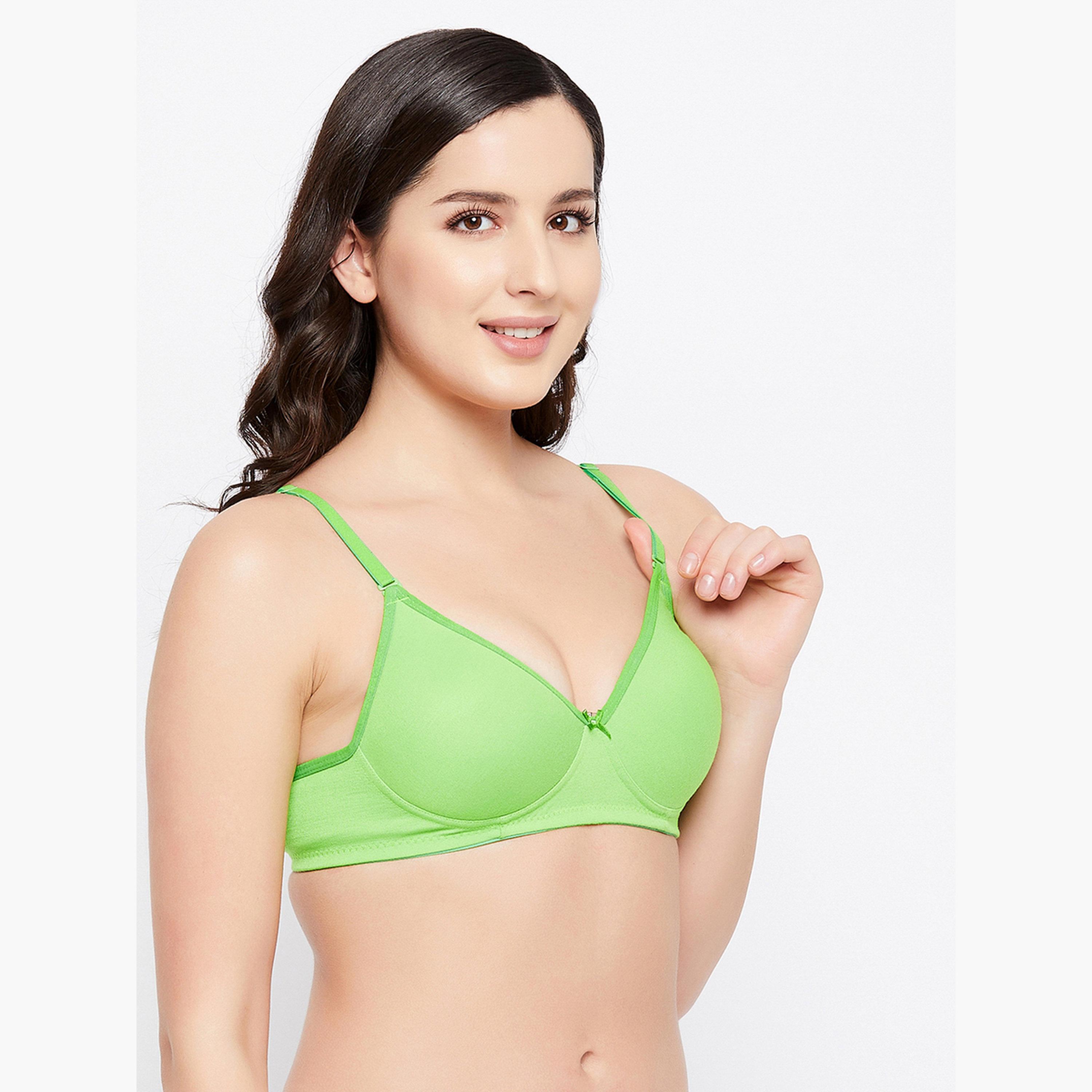 Clovia Cotton Push-Up Padded Non-Wired Demi Cup Multiway T-shirt Bra-women-clothing-lingerie-bras-image-4