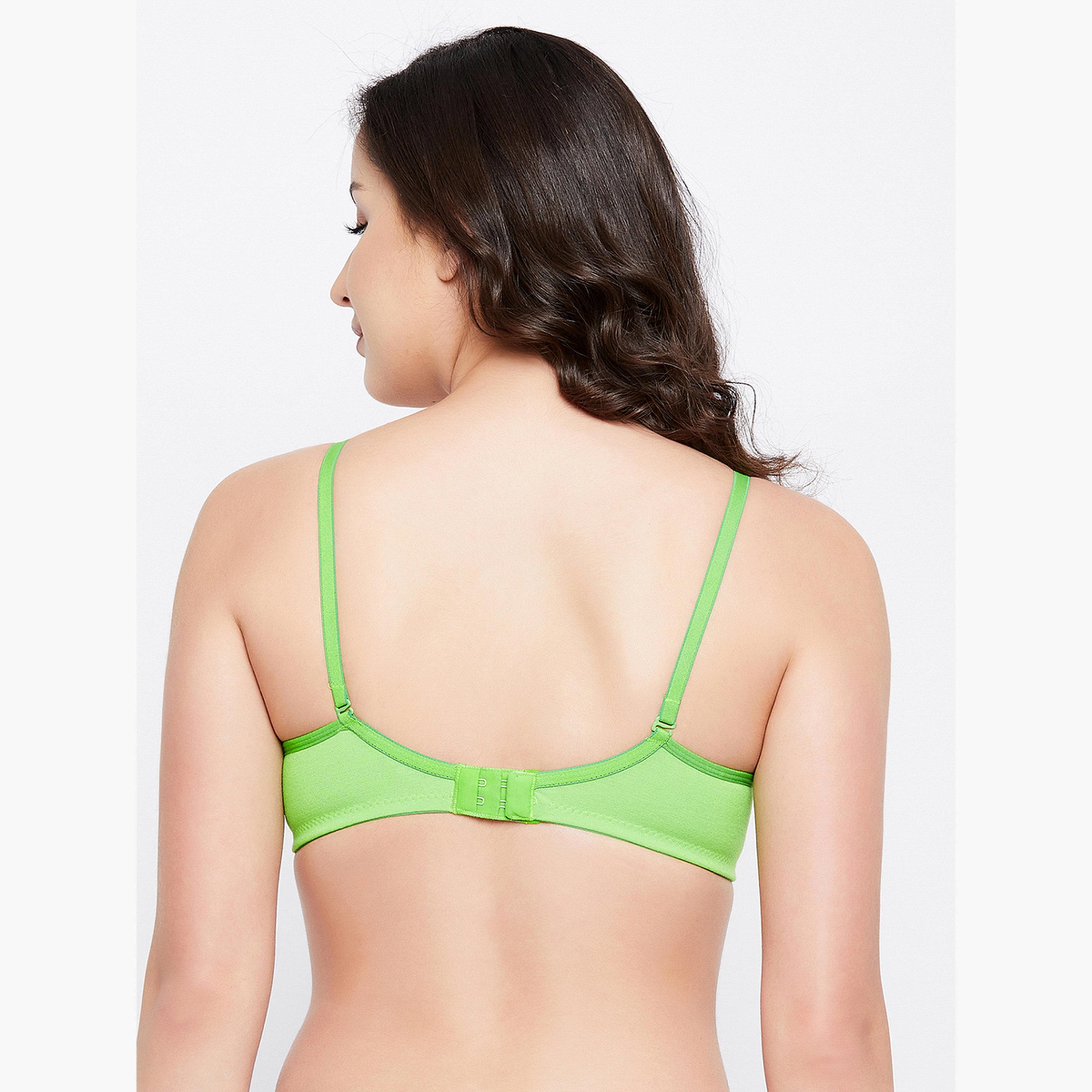 حمالة صدر تيشيرت قطن متعددة الطرق بوش أب مع حشوة وديمي وبدون سلك-women-clothing-lingerie-bras-image-5