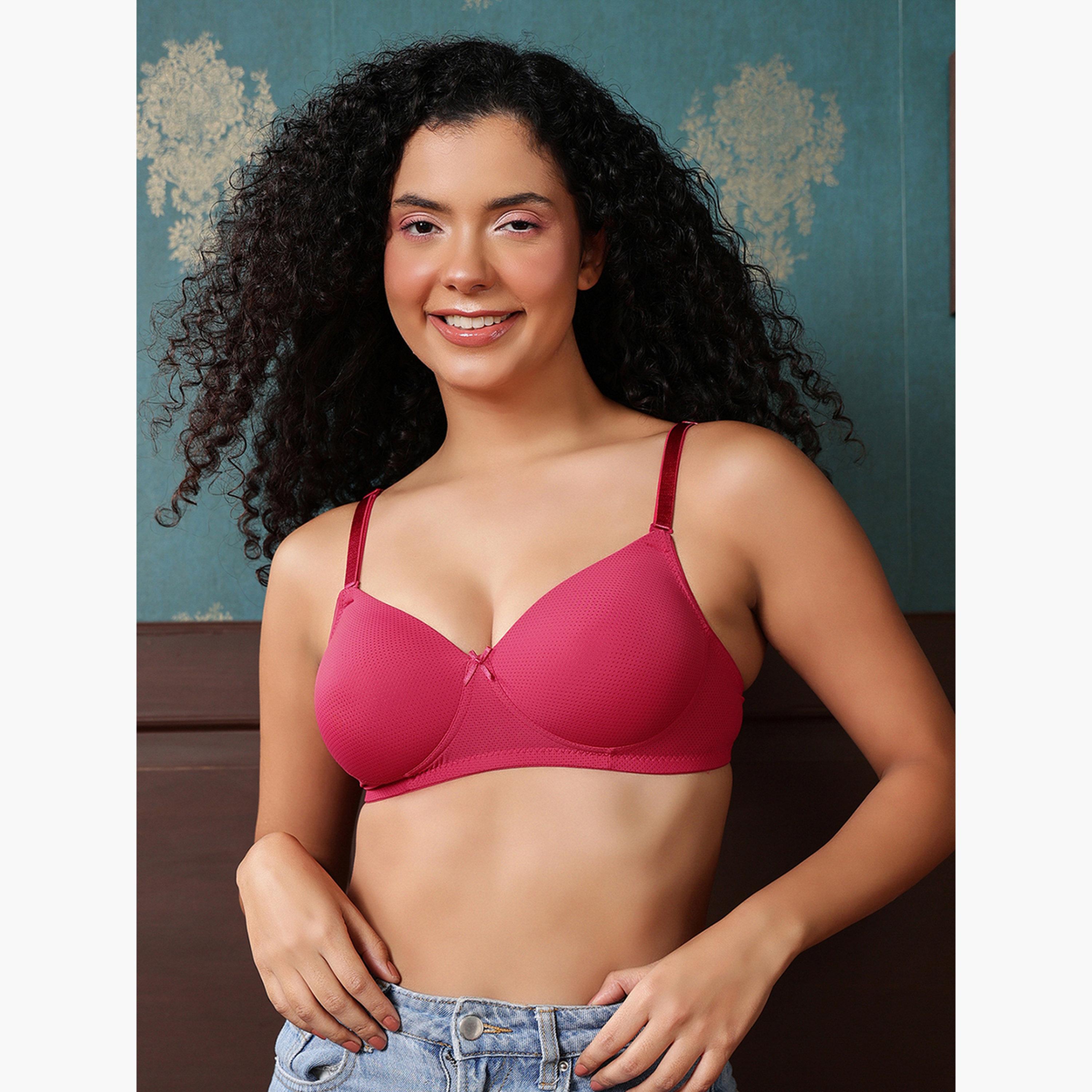 Clovia Padded Non-Wired Full Coverage Multiway T-Shirt Bra-women-clothing-lingerie-bras-image-2