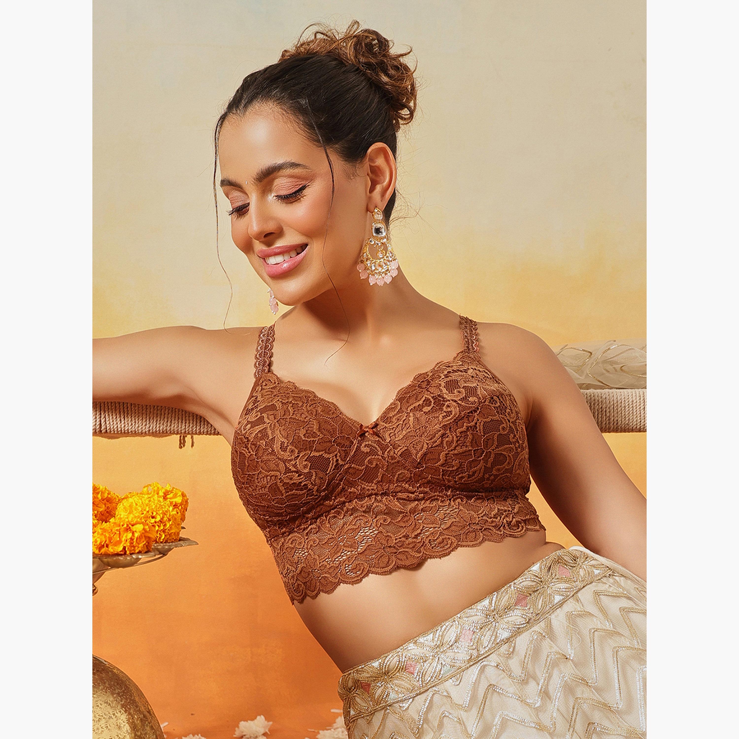 Clovia Padded Non-Wired Full Coverage Longline Bralette-women-clothing-lingerie-bras-image-2