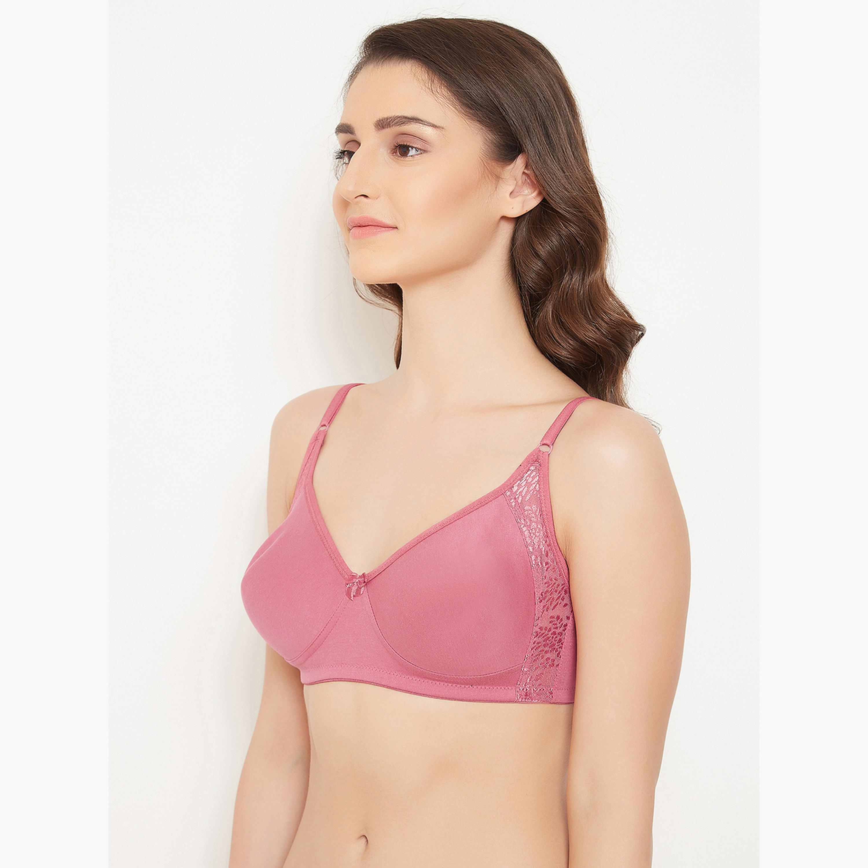 Clovia Cotton Non-Padded Non-Wired Full Coverage T-shirt Bra-women-clothing-lingerie-bras-image-2