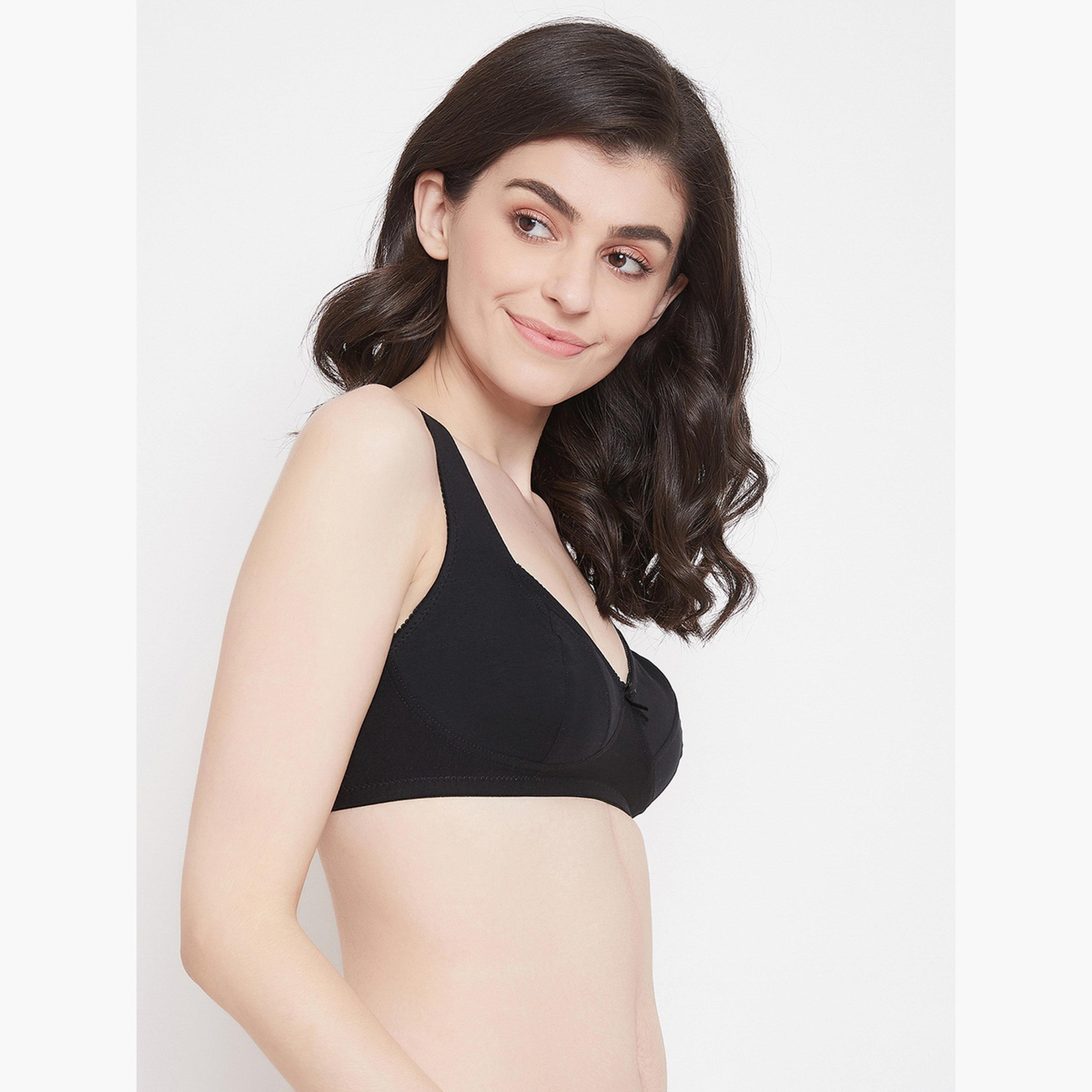 Clovia Cotton Non-Padded Non-Wired Full Cup Bra-women-clothing-lingerie-bras-image-2