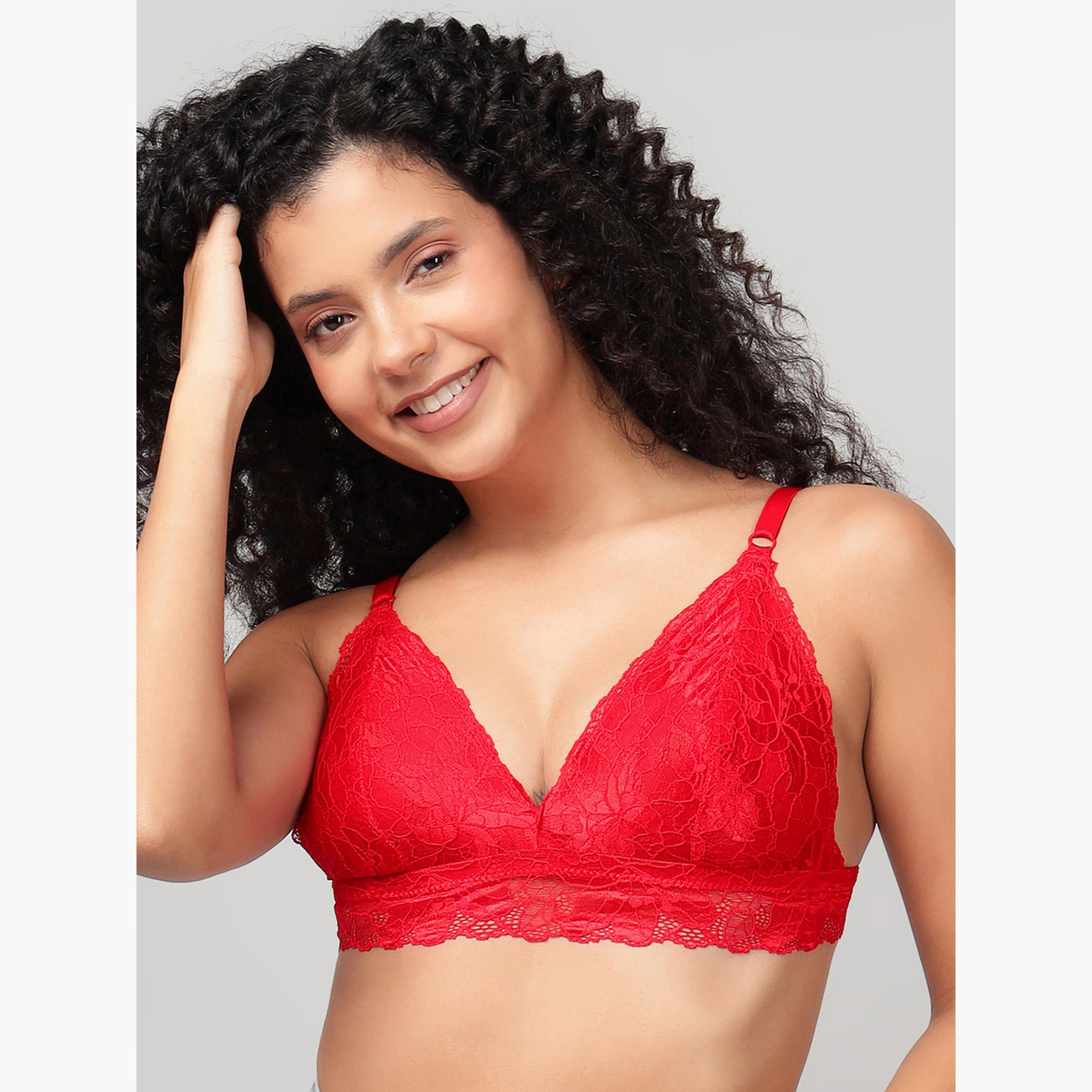 Clovia Non-Padded Non-Wired Demi Cup Longline Bralette-women-clothing-lingerie-bras-image-2