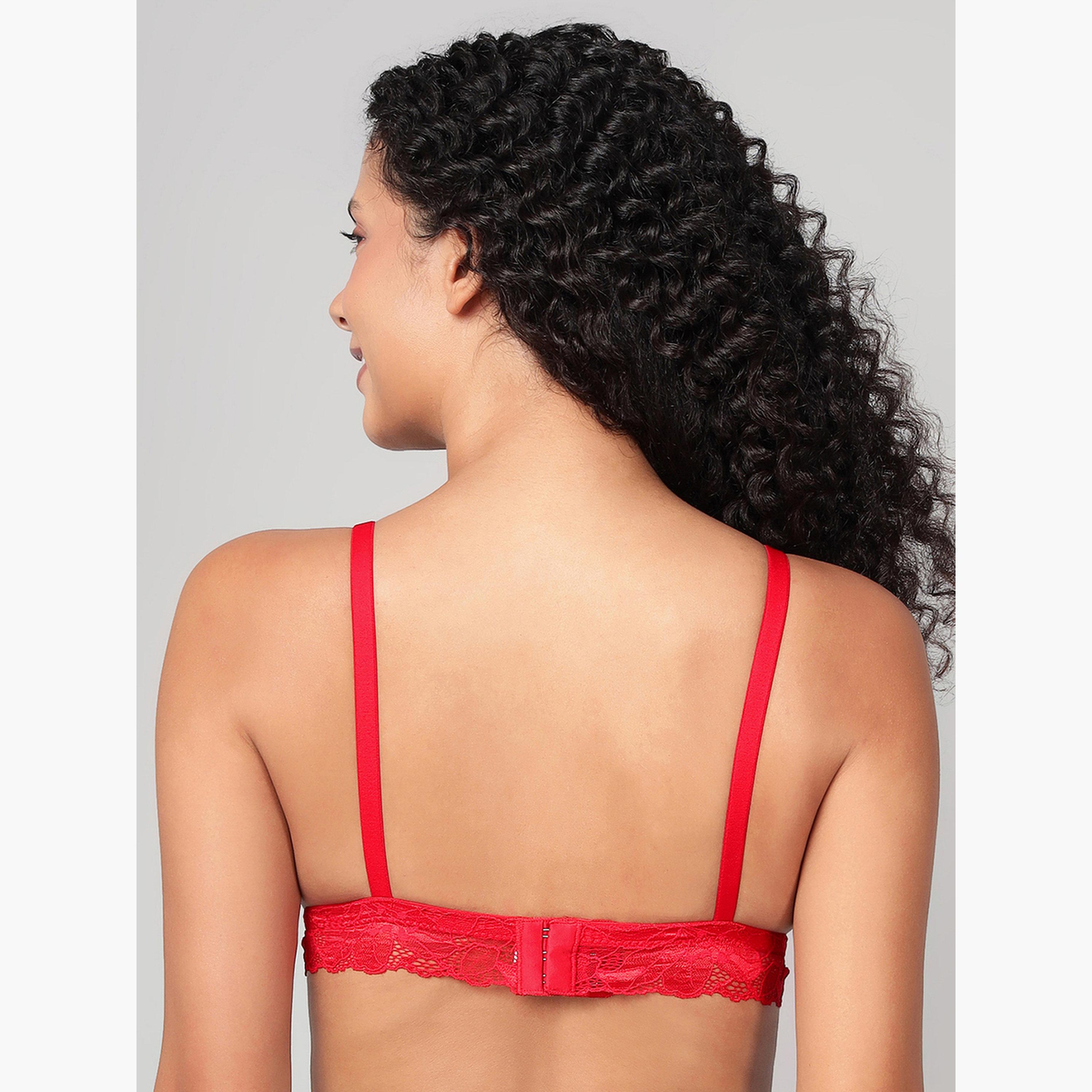 Clovia Non-Padded Non-Wired Demi Cup Longline Bralette-women-clothing-lingerie-bras-image-4