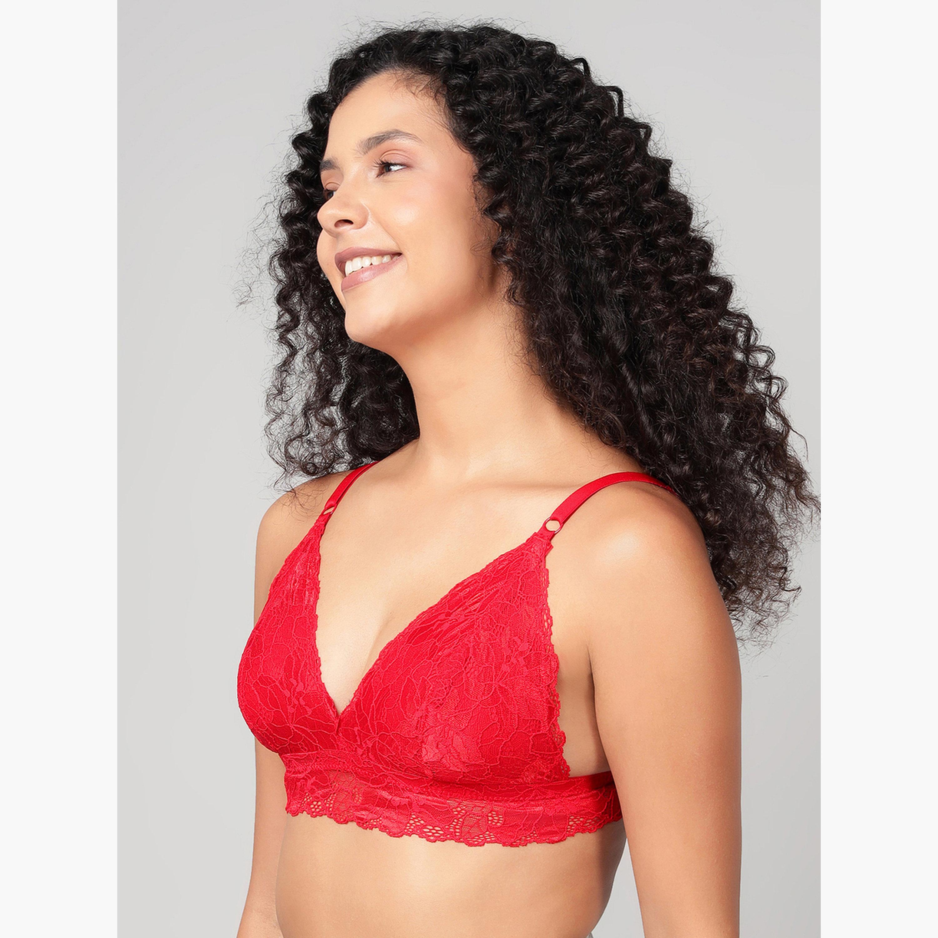 Clovia Non-Padded Non-Wired Demi Cup Longline Bralette-women-clothing-lingerie-bras-image-5