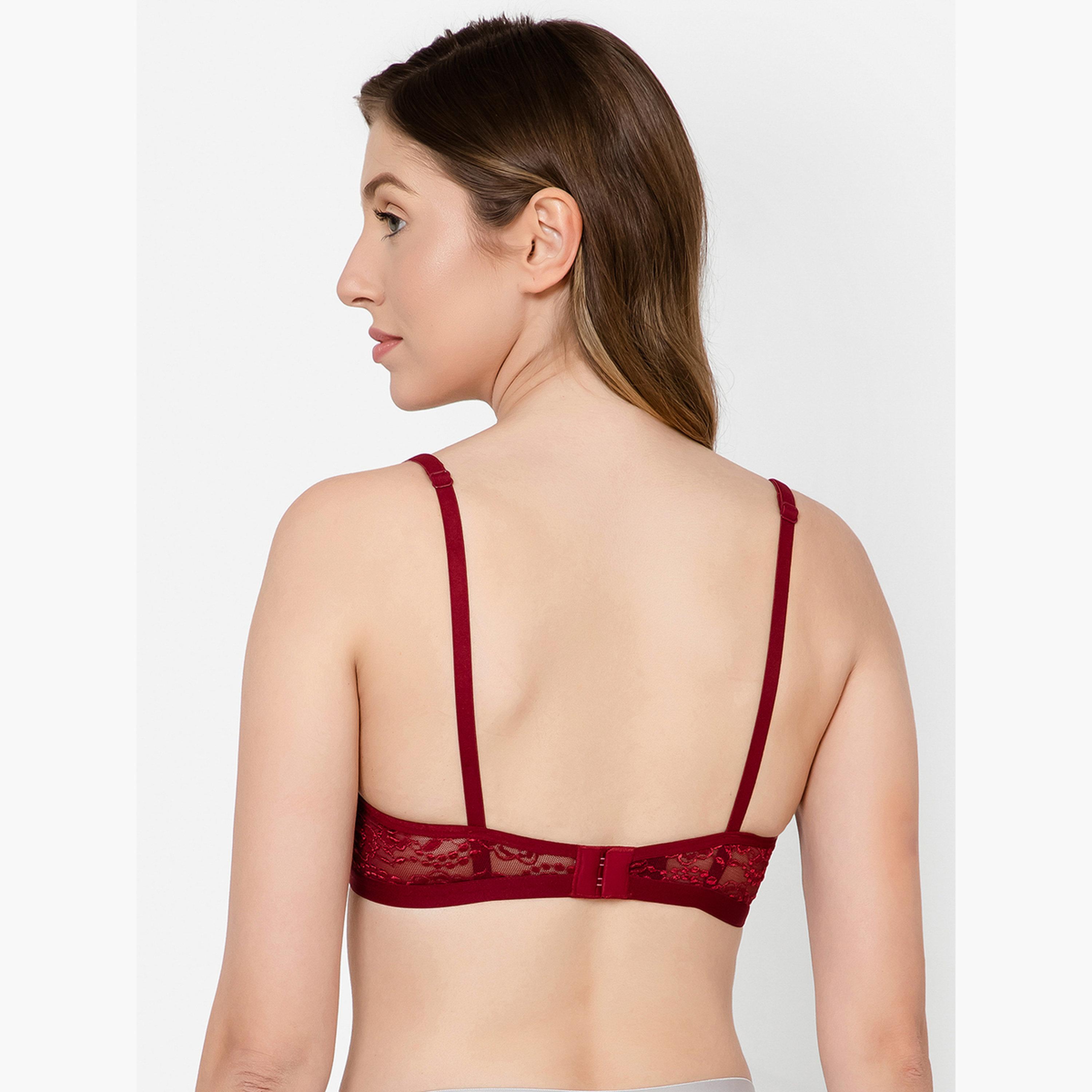 Clovia Non-Padded Non-Wired Full Coverage Spacer Cup Balconette T-Shirt Bra-women-clothing-lingerie-bras-image-5