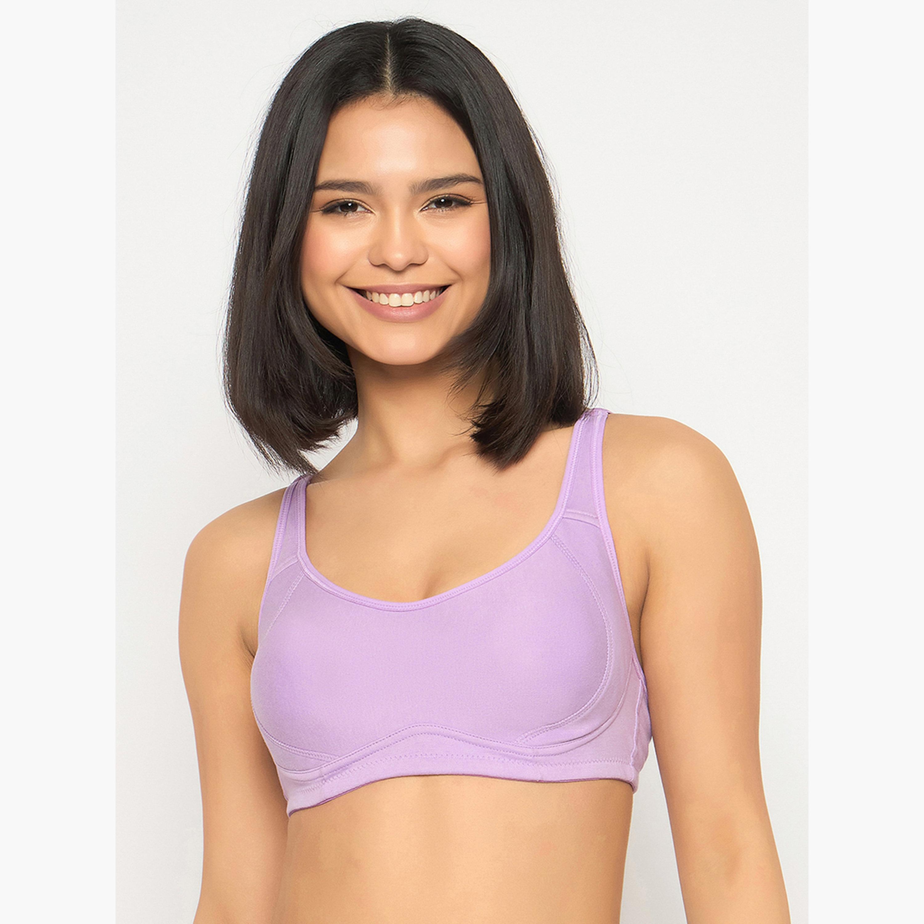 Clovia Cotton Non-Padded Non-Wired Full Coverage T-Shirt Bra-women-clothing-lingerie-bras-image-1