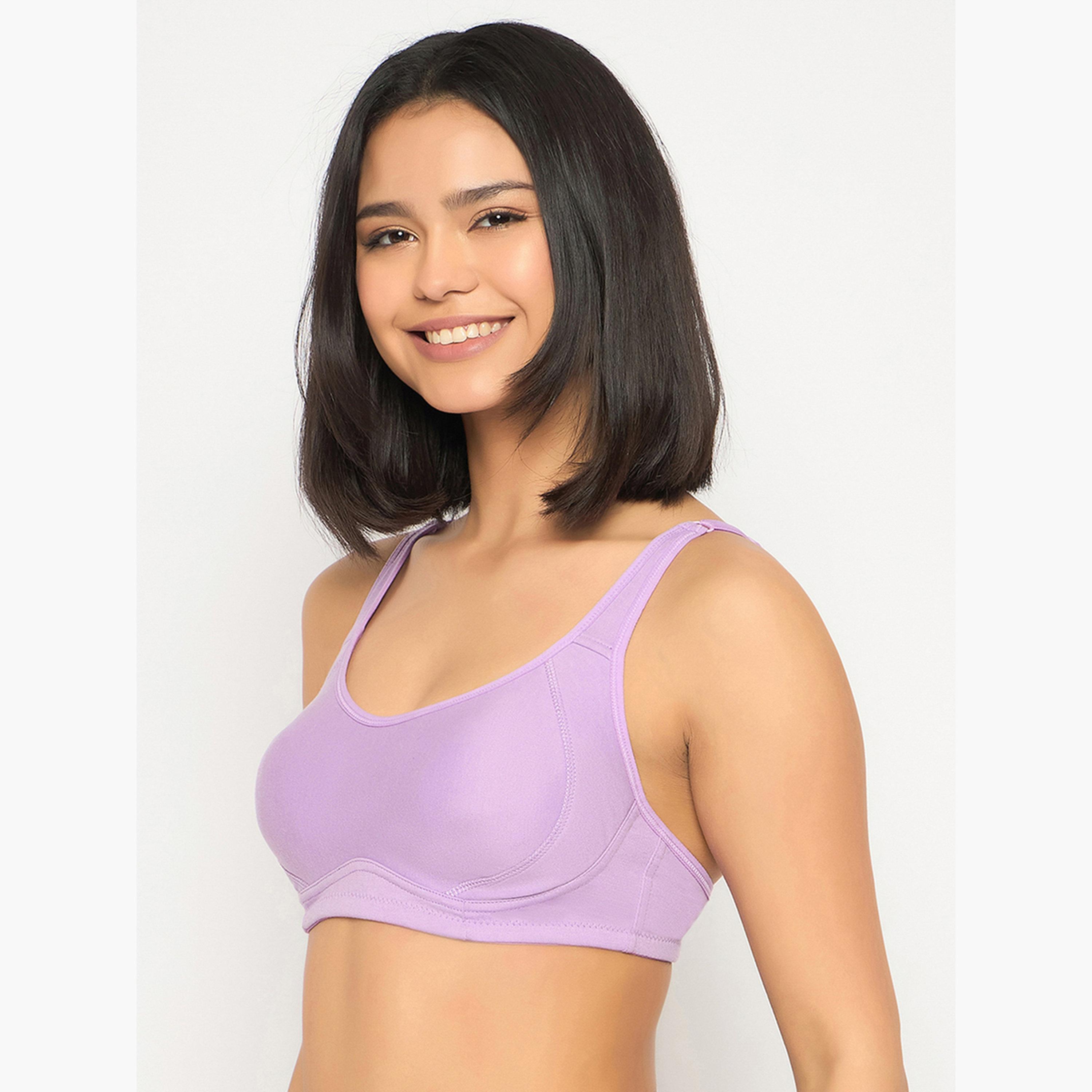 Clovia Cotton Non-Padded Non-Wired Full Coverage T-Shirt Bra-women-clothing-lingerie-bras-image-2
