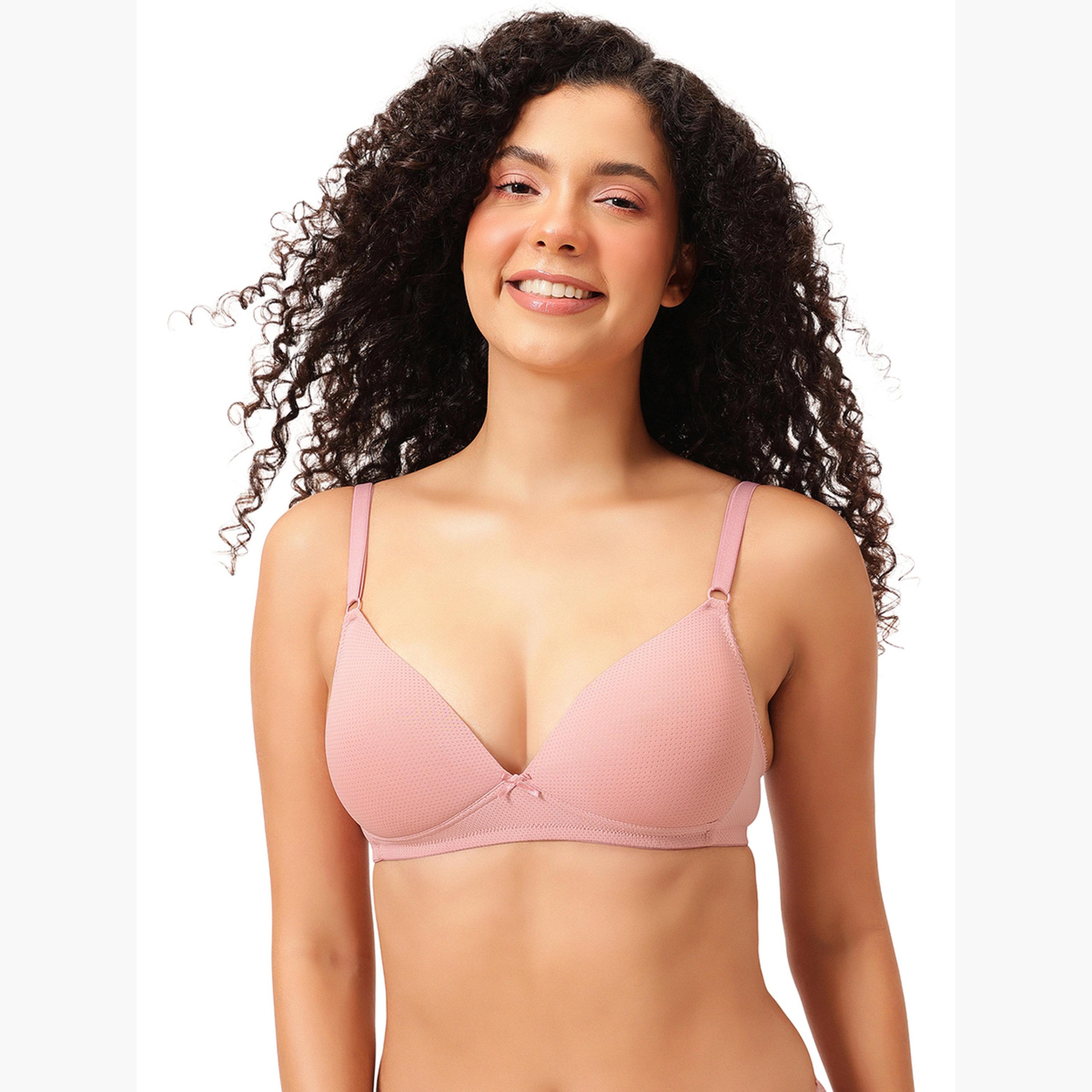 حمالة صدر ديمي مع حشوة وبدون سلك-women-clothing-lingerie-bras-image-1