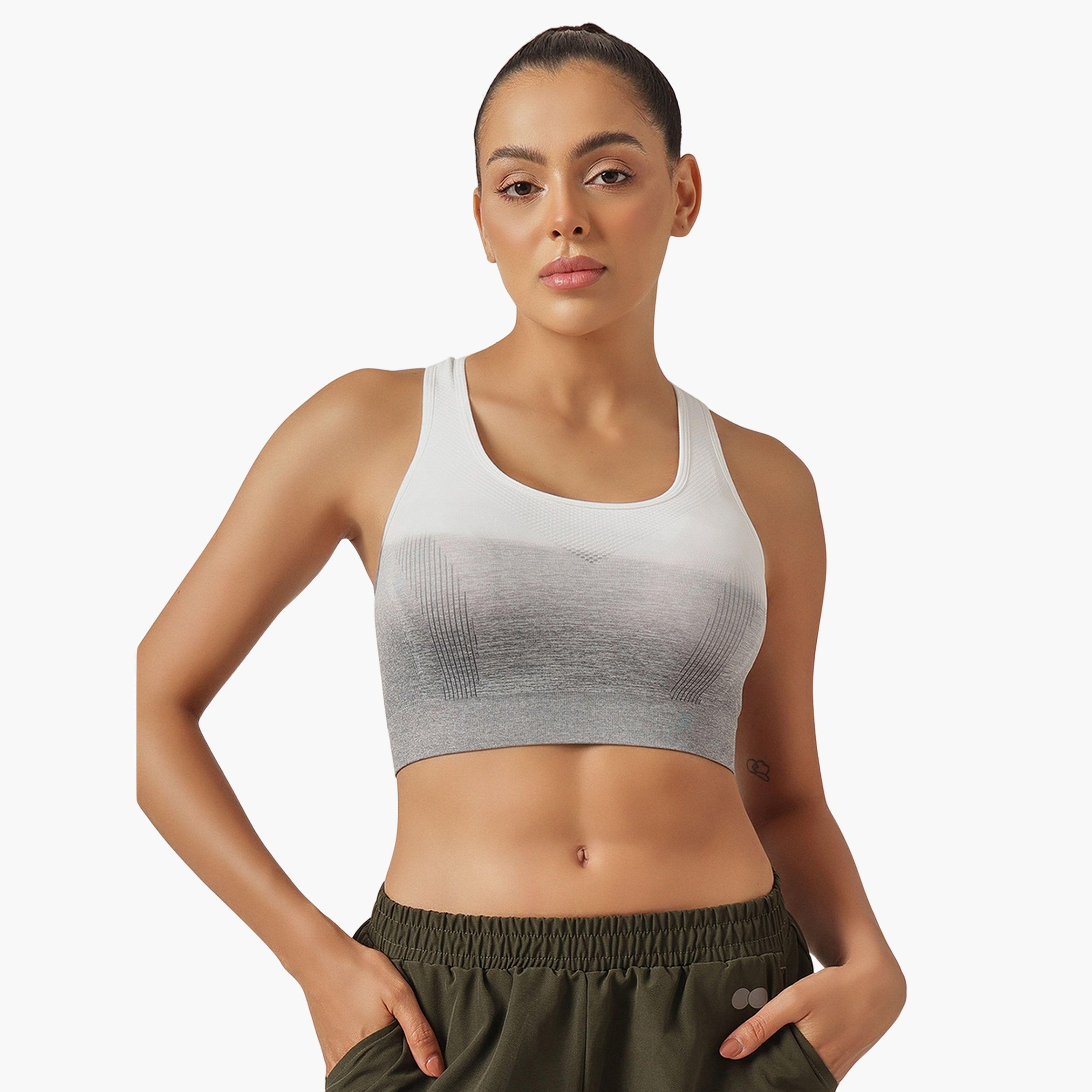 حمالة صدر رياضية بطبعة متدرجة وبحشوات قابلة للإزالة ودعم خفيف-sports-women-clothing-sportsbras-image-1
