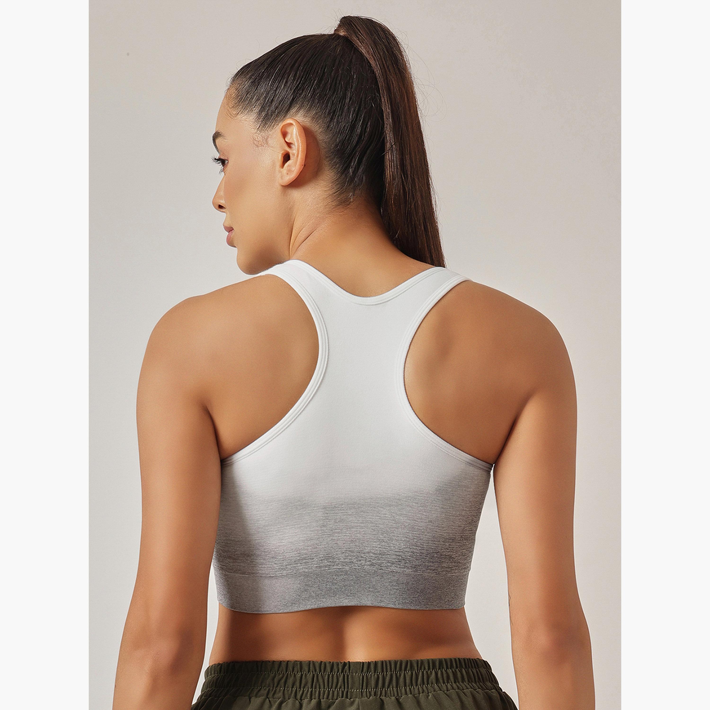 Clovia Women Low Impact Ombre Print Sports Bra with Removable Cups-sports-women-clothing-sportsbras-image-2