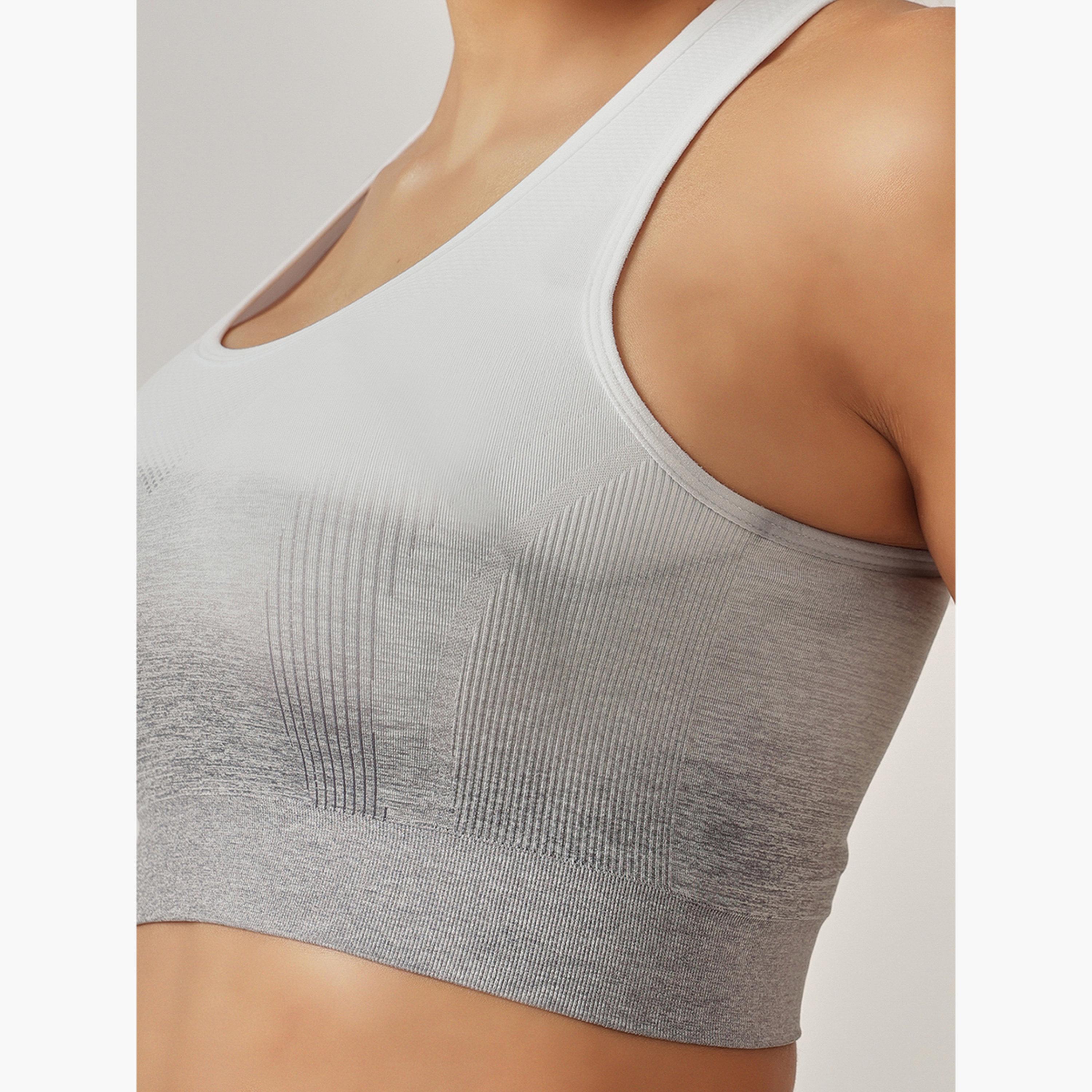 Clovia Women Low Impact Ombre Print Sports Bra with Removable Cups-sports-women-clothing-sportsbras-image-5