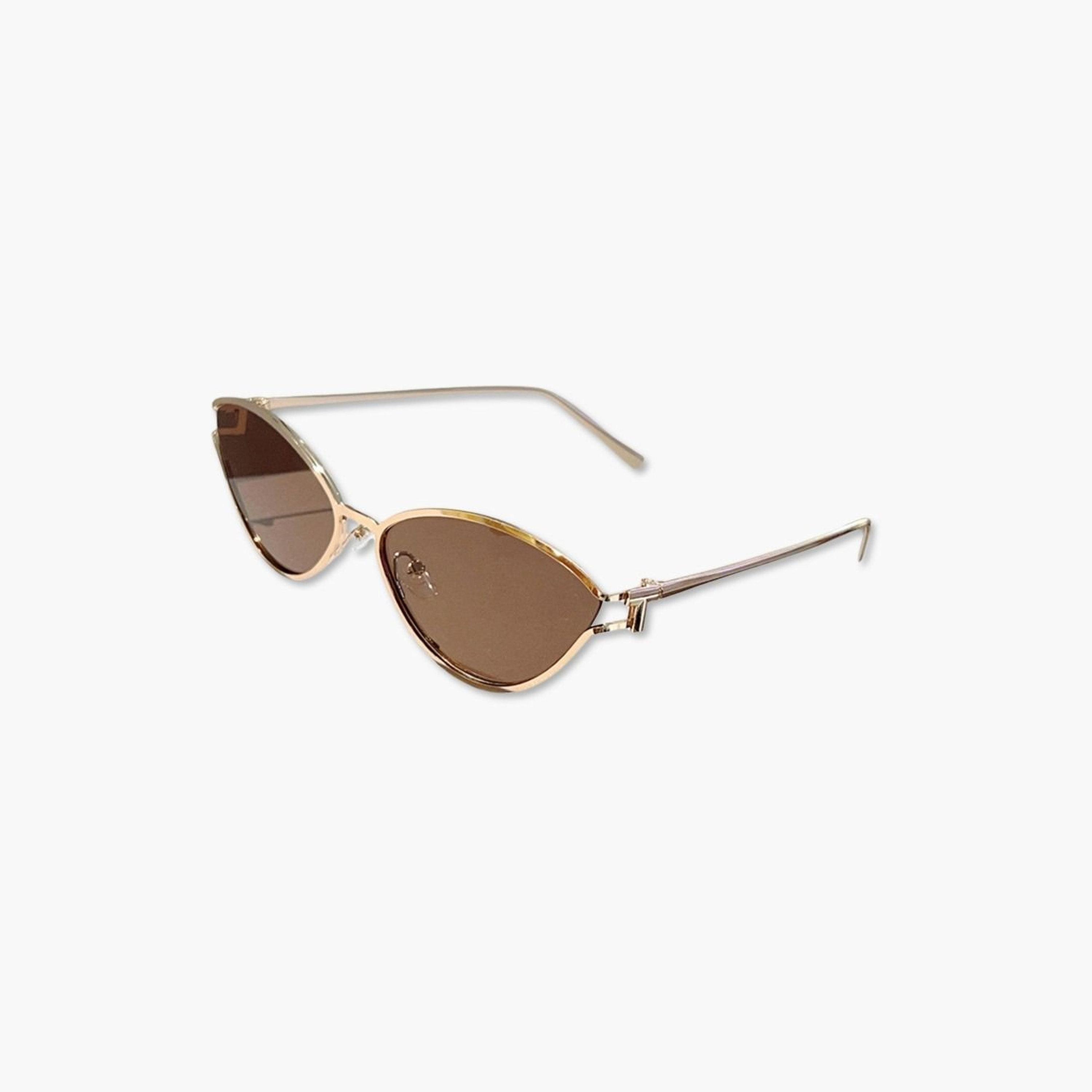 Take Two Brown Cat Eye Sunglasses-women-sunglasses-image-1