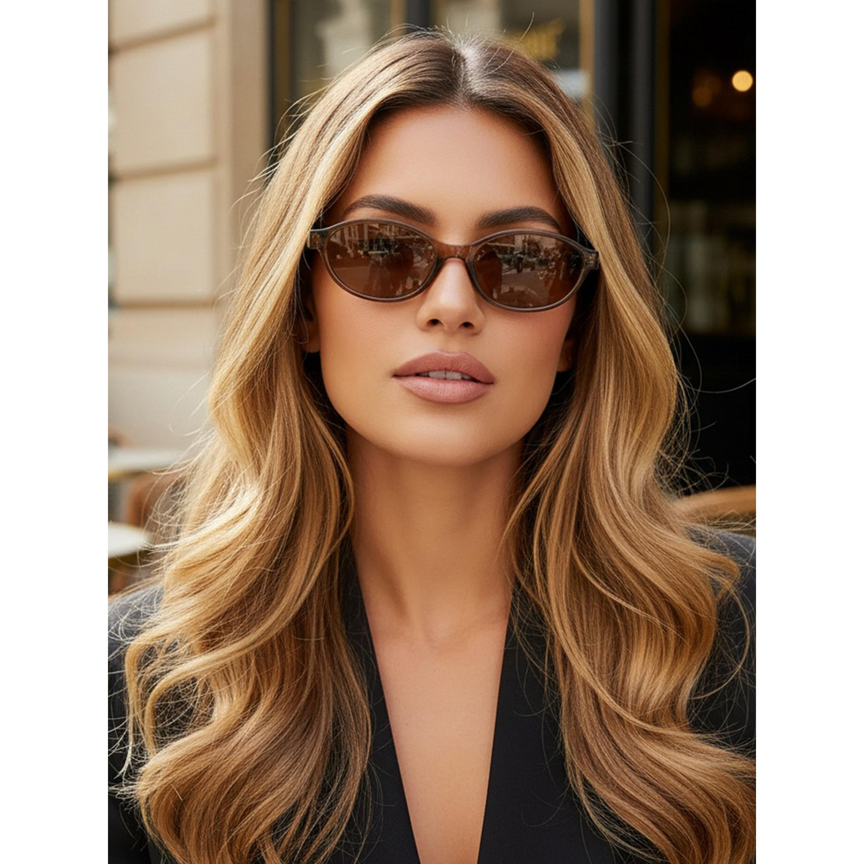 Take Two Black Oval Sunglasses-women-sunglasses-image-4