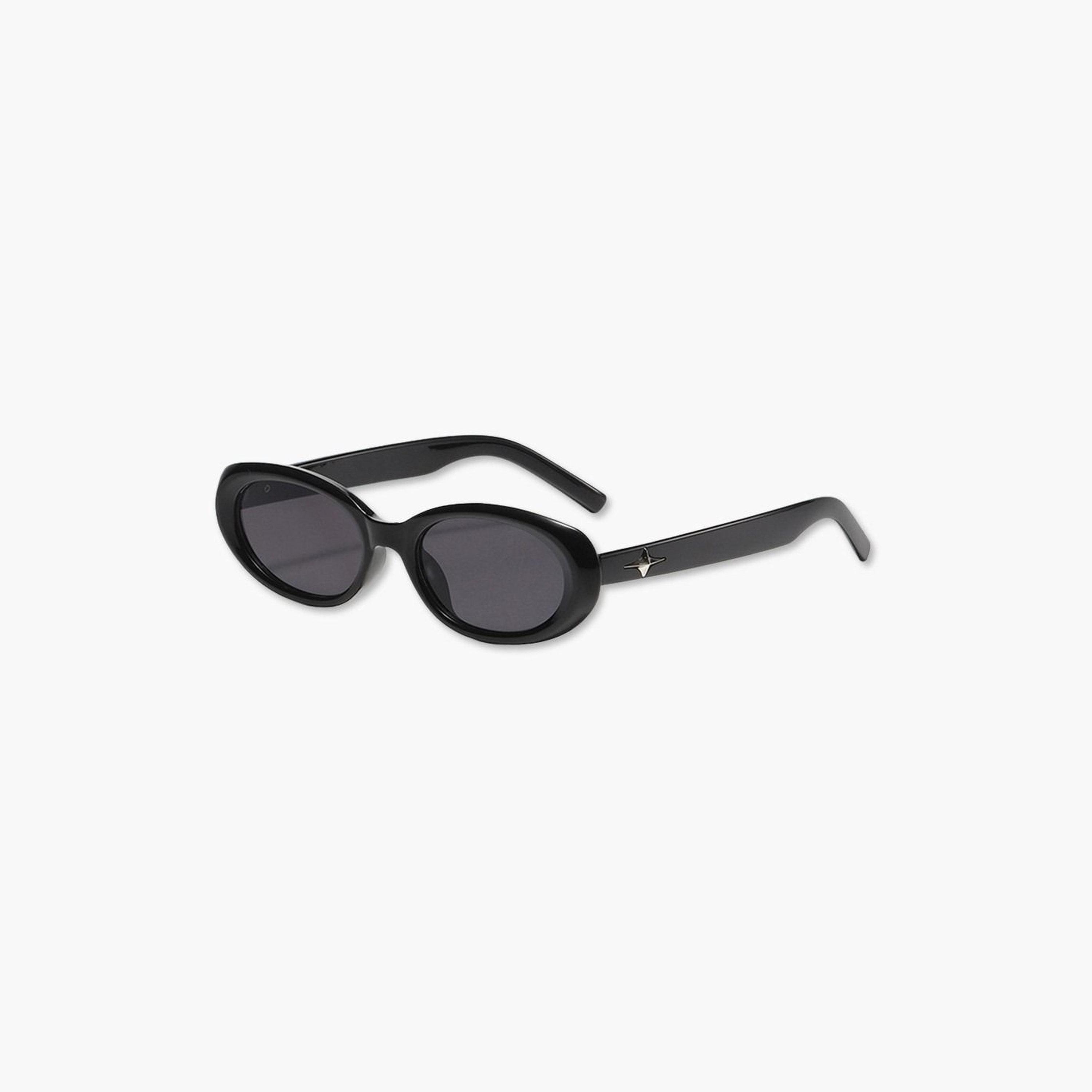 Take Two Black Oval Sunglasses-women-sunglasses-image-1