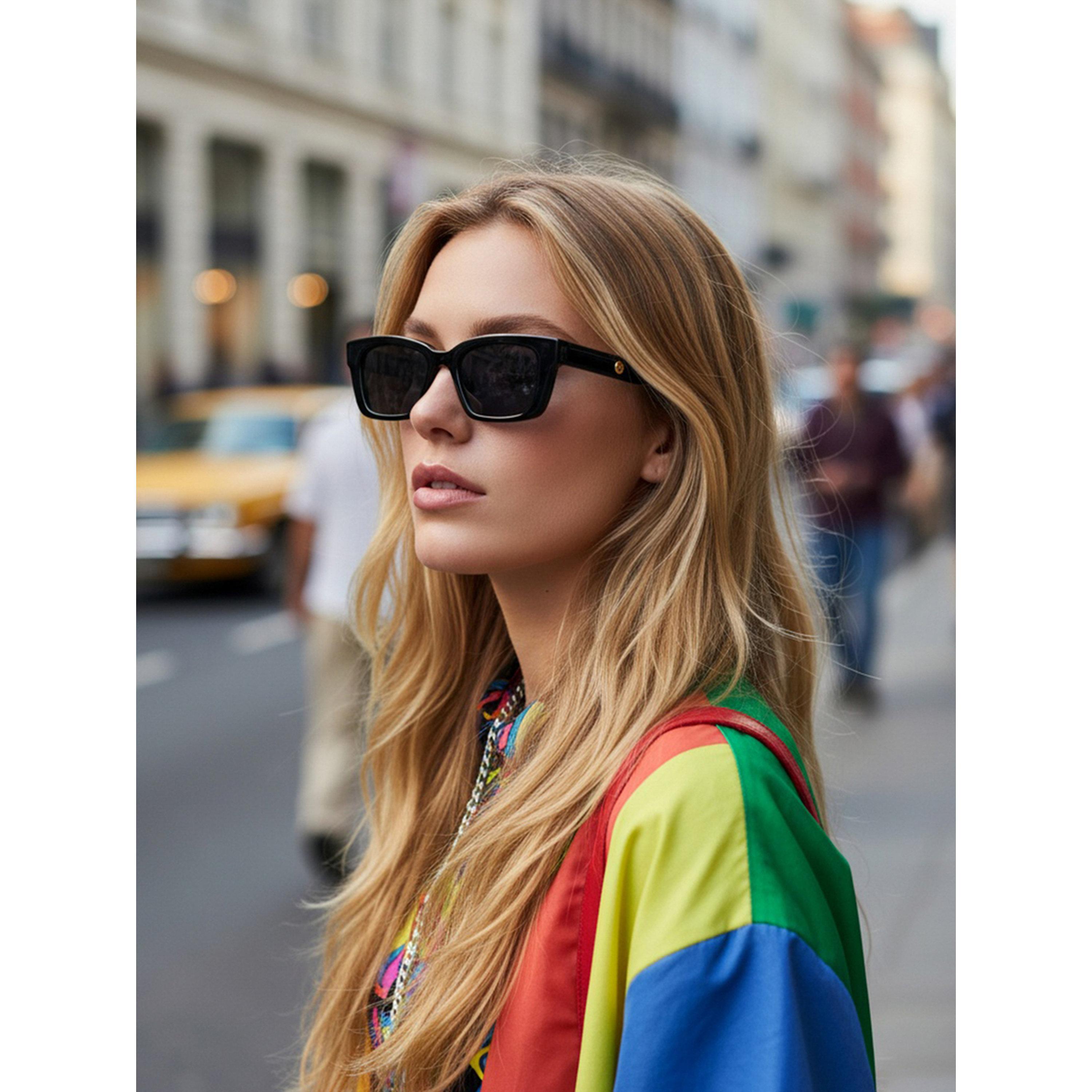 Take Two Black Wayfarer Sunglasses-women-sunglasses-image-3