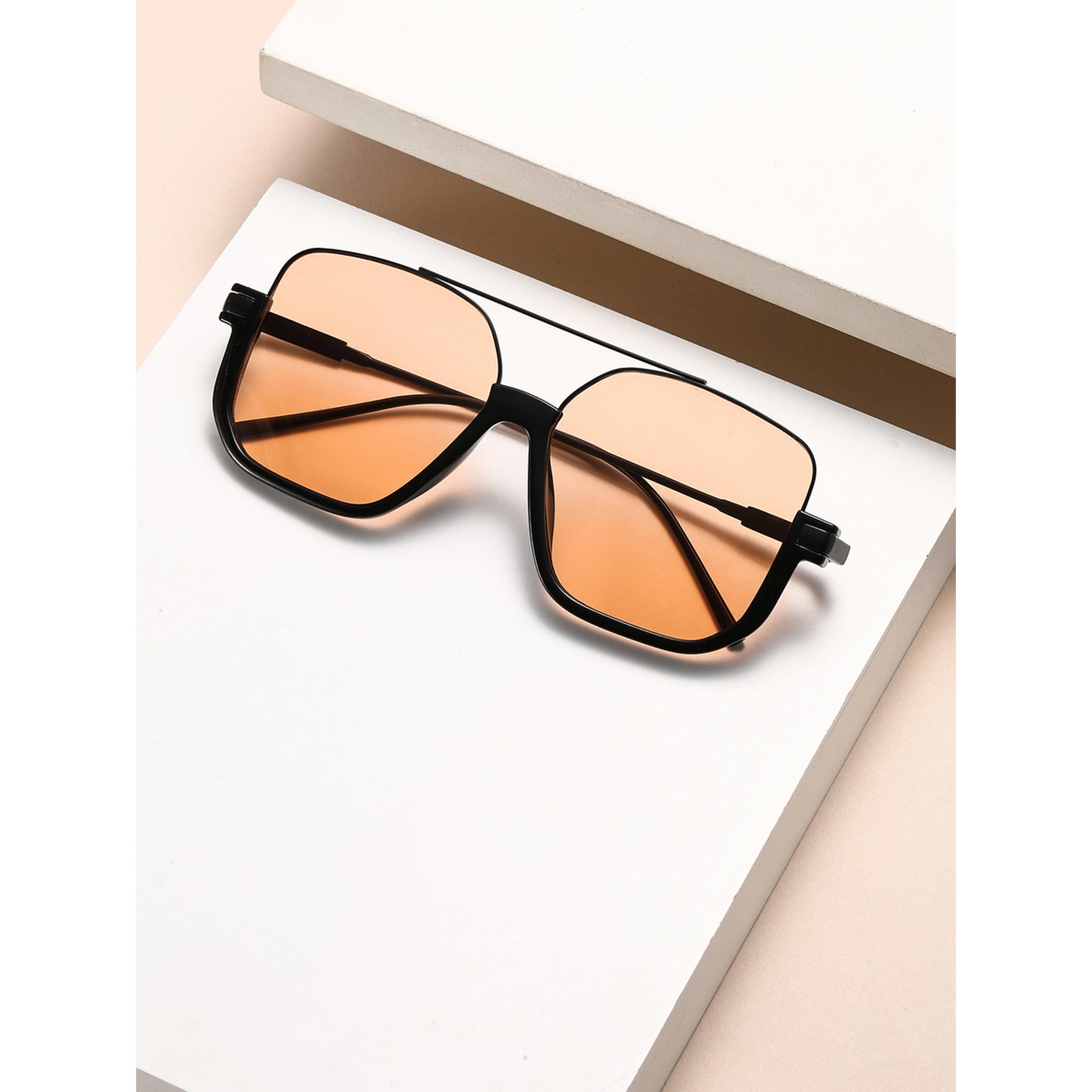 Take Two Orange Square Sunglasses-women-sunglasses-image-4