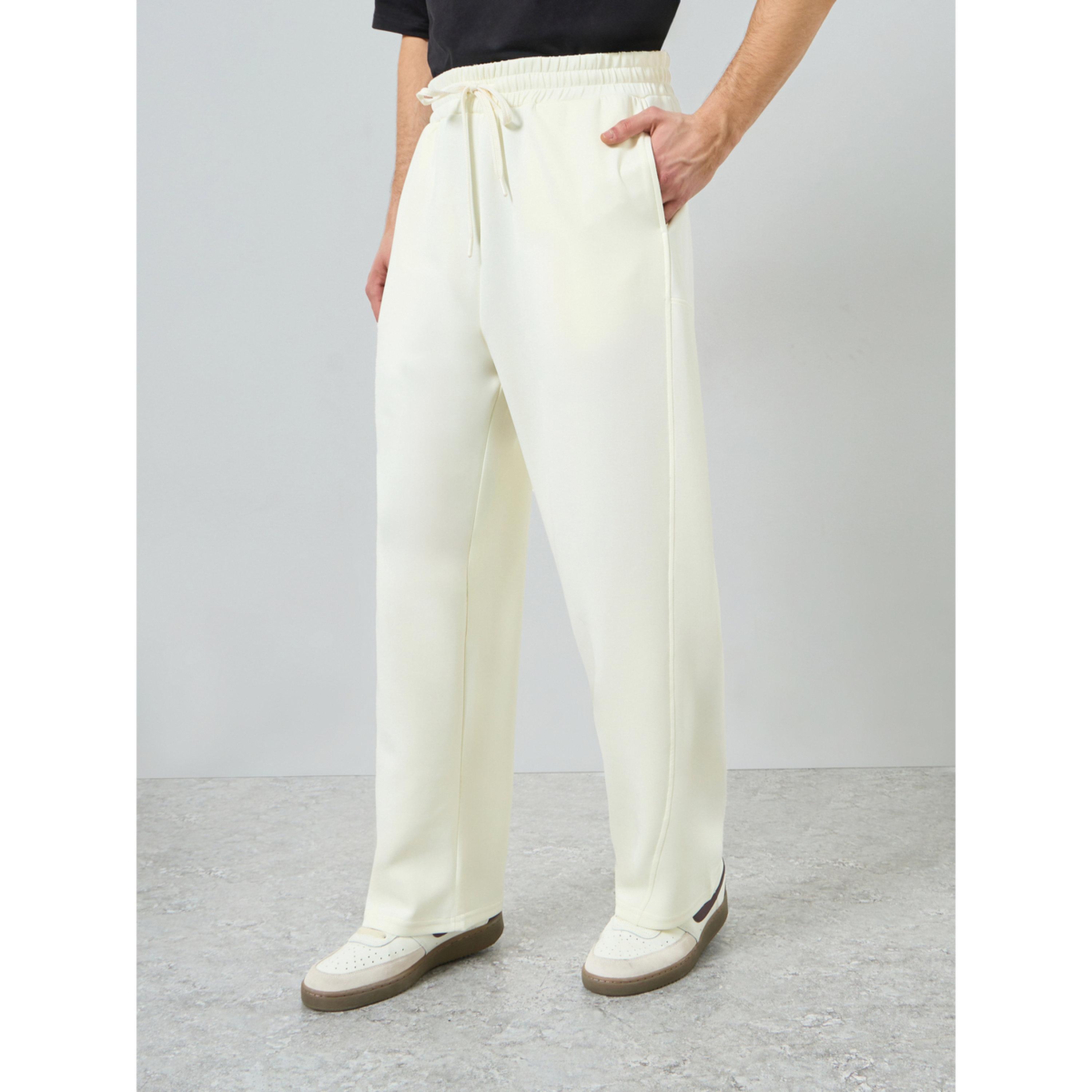 Styli Men Oversized Pants with Pocket Badge-men-clothing-bottoms-trousersandchinos-trousers-image-1
