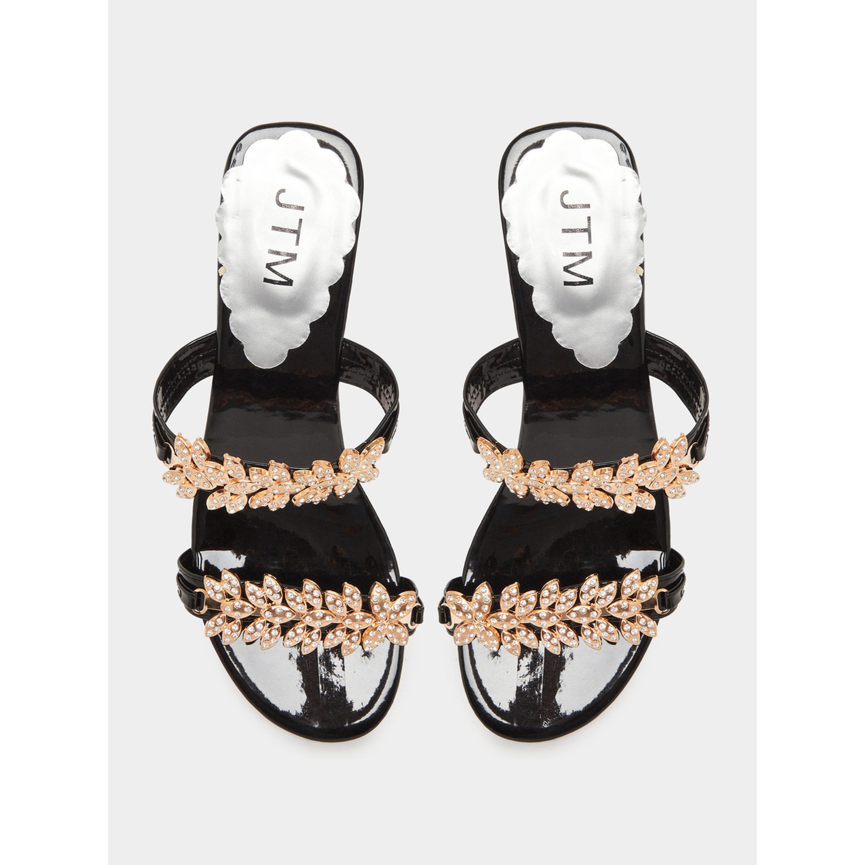 صندل نسائي مزين-women-shoes-sandals-heeled-image-3