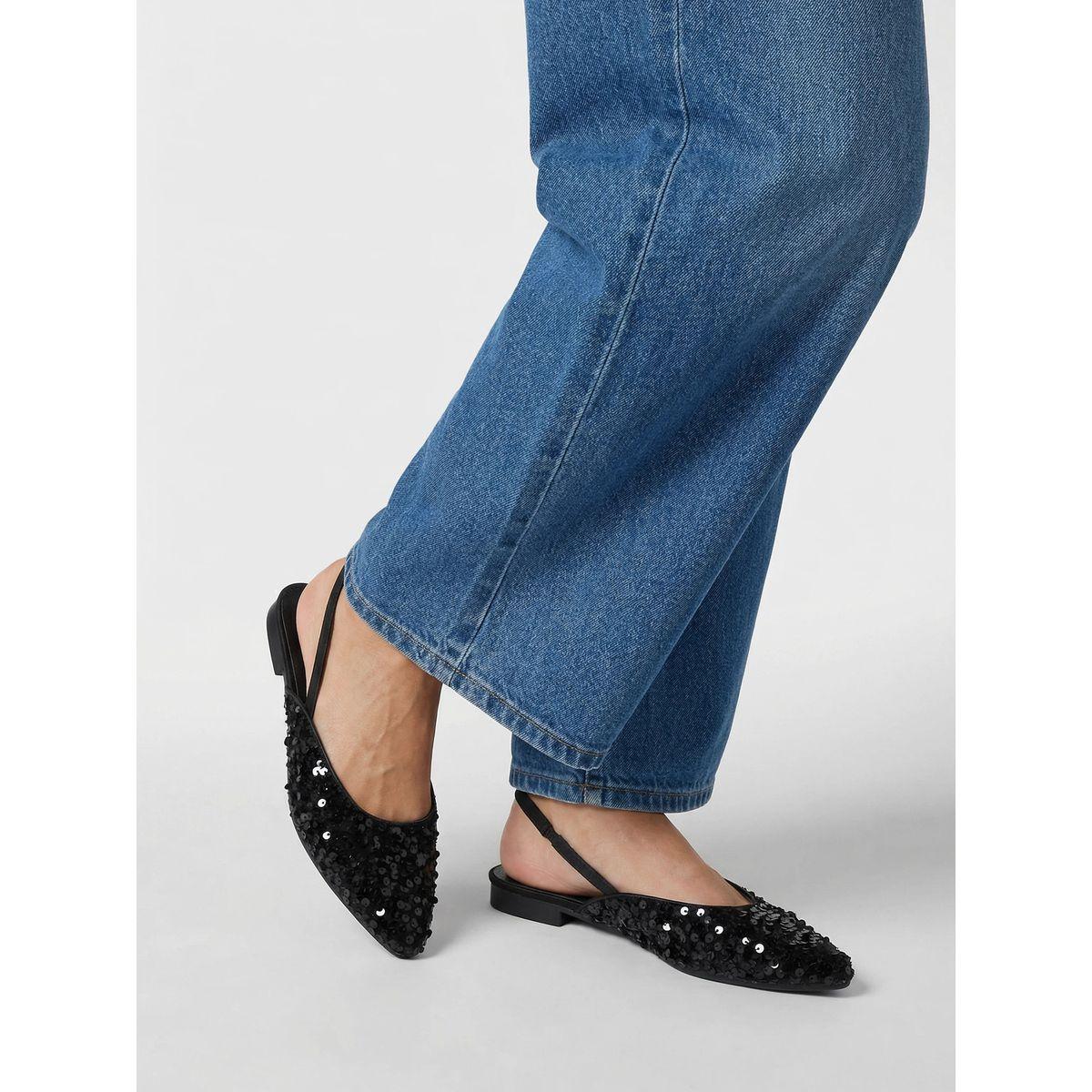 صندل فلات منمق بالترتر-women-shoes-sandals-flats-image-1
