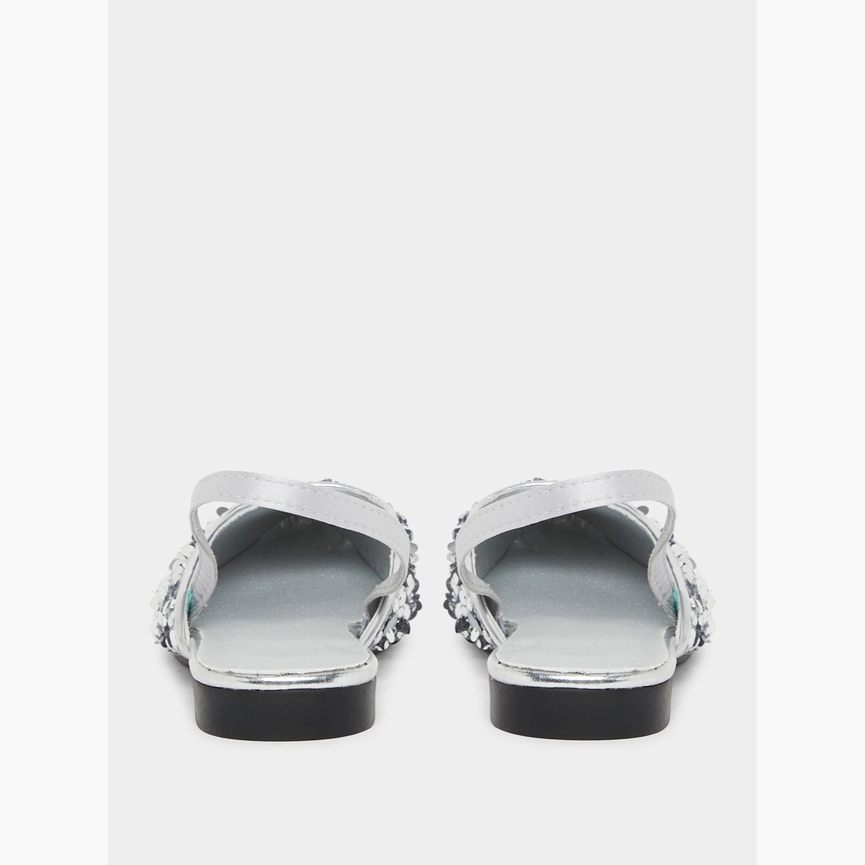 صندل فلات منمق بالترتر-women-shoes-sandals-flats-image-4