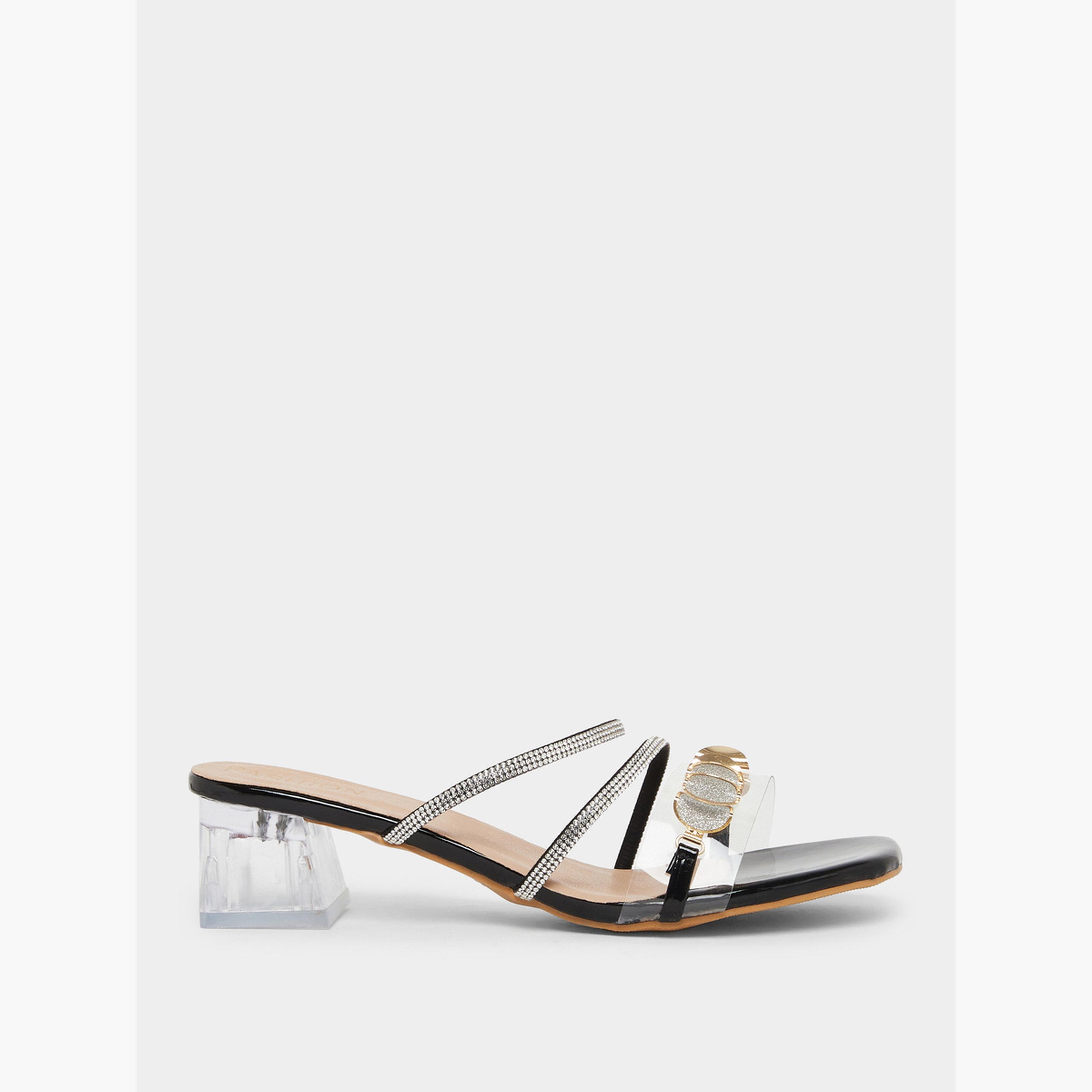 Take Two Embellished Transparent Block Heel Sandals-women-shoes-sandals-heeled-image-2